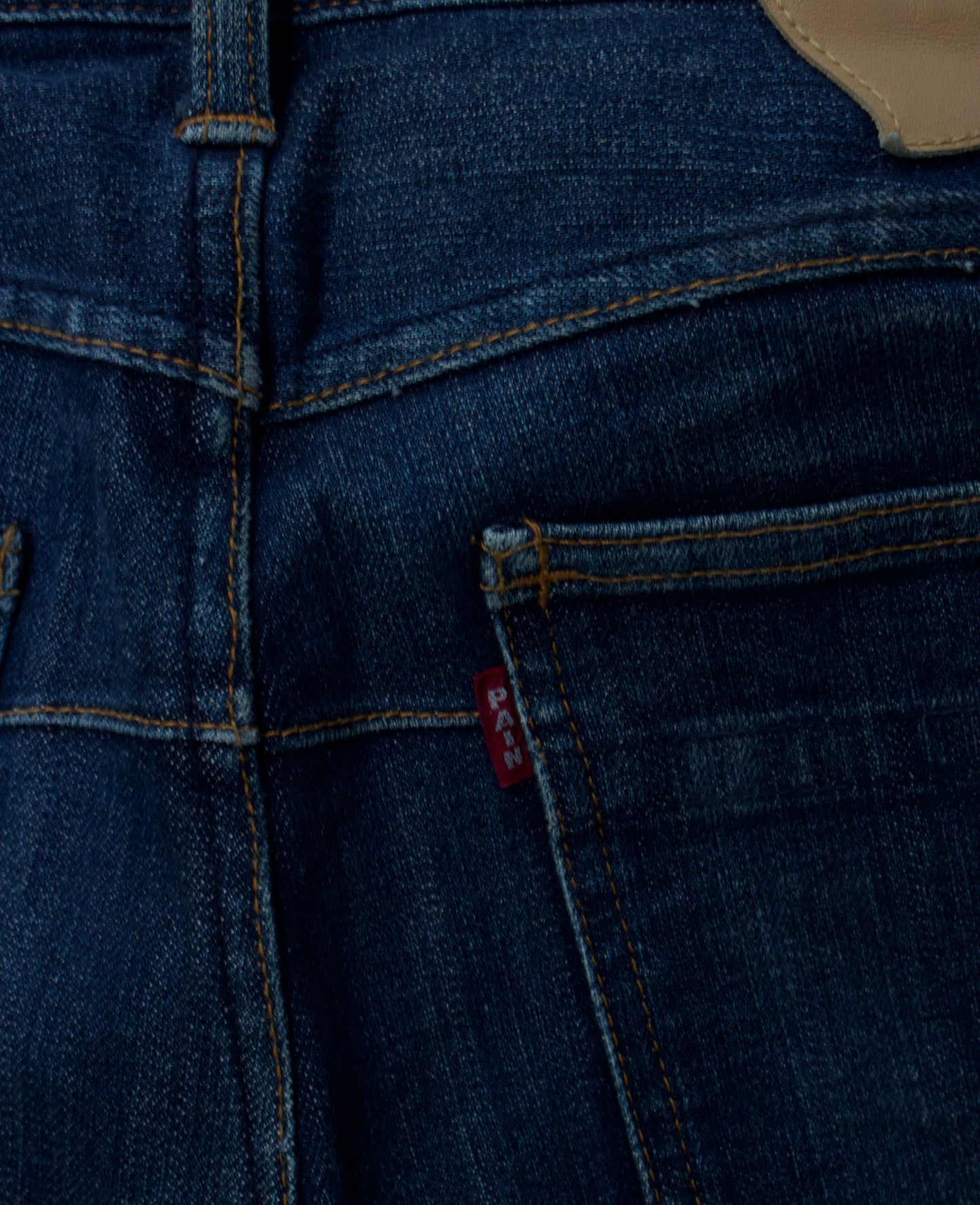 Number (N)ine Early 00s Music Note Tapered Denim