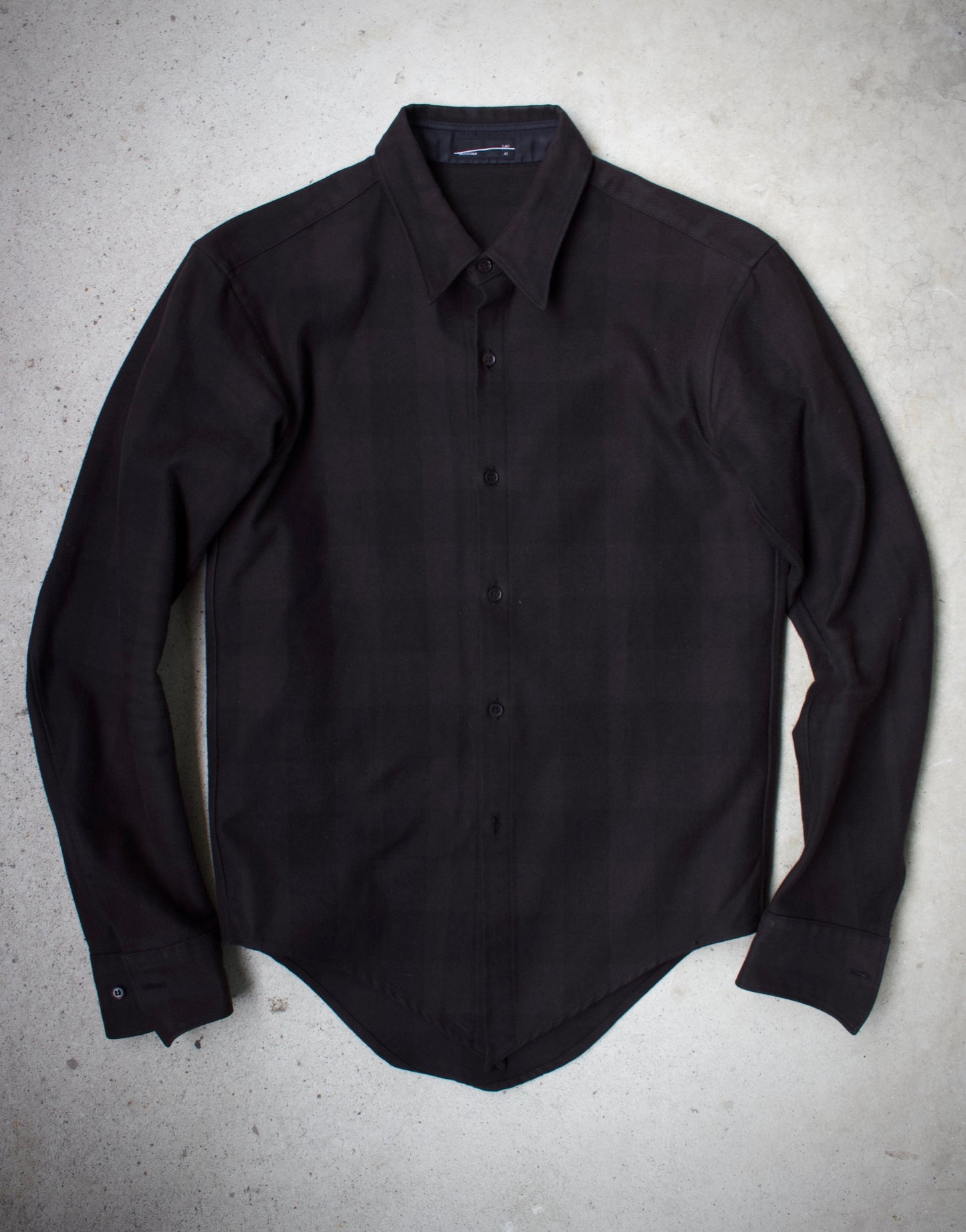 Lad Musician AW08 Plaid Wool Shirt