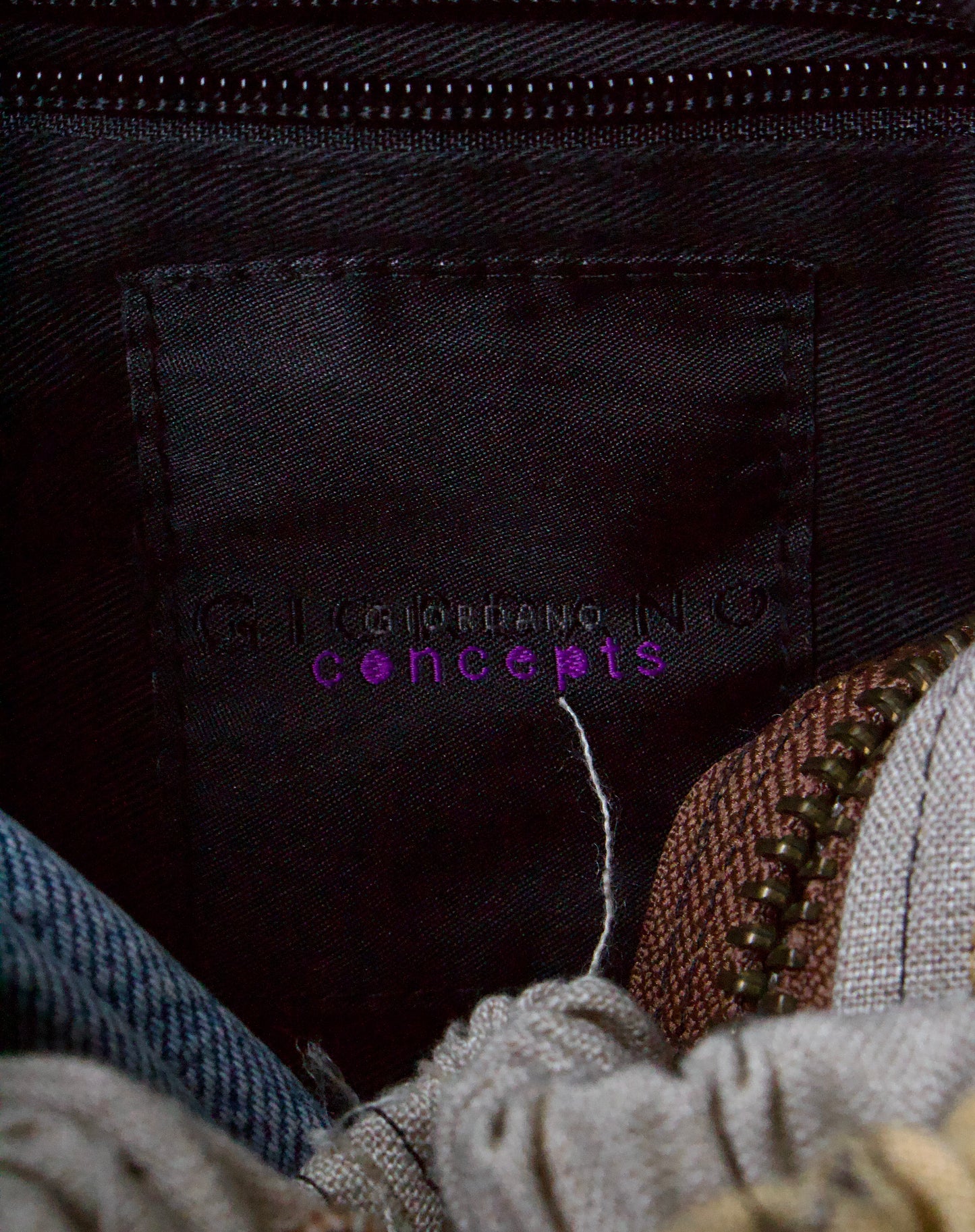 Giordano Early 00s Leather Gym Bag