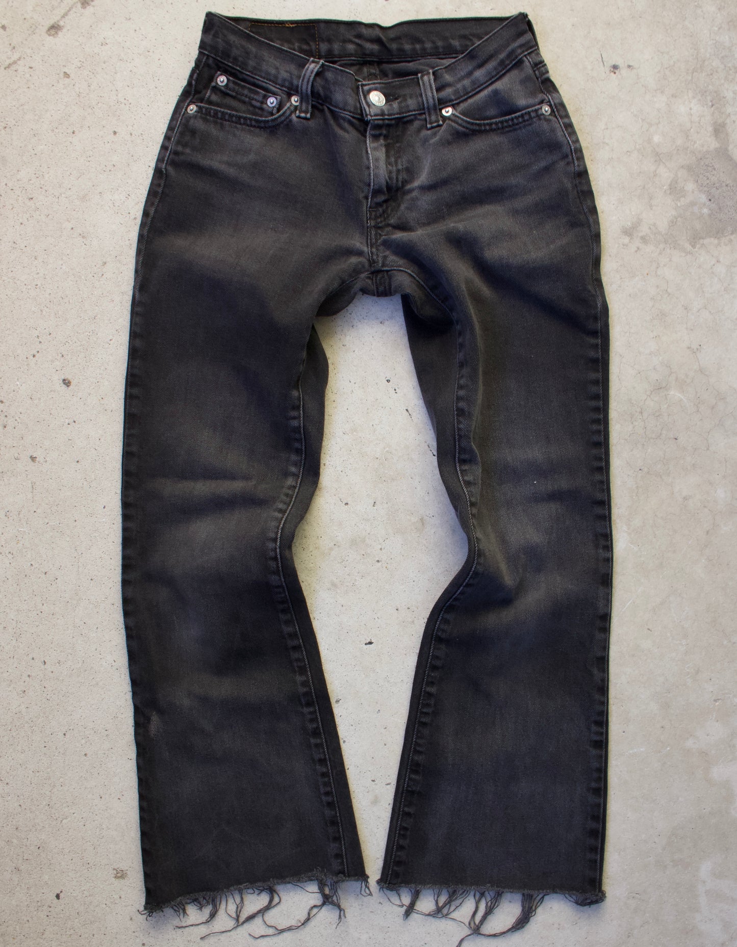 Levi’s 00s 529 Cropped Cut Fray Denim