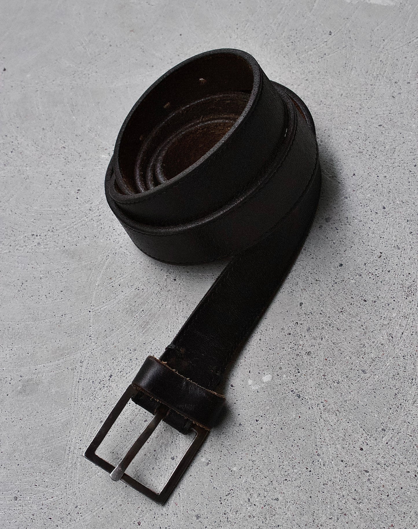 N/07-Enuzeronana Extra Long Chromexcel Leather Belt