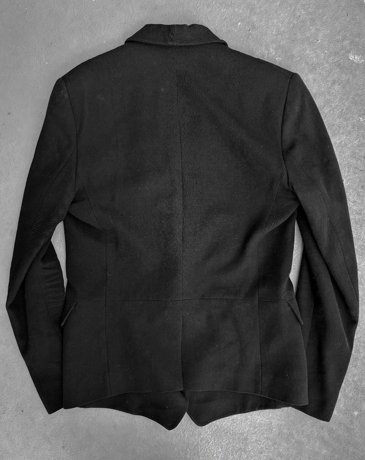 Ann Demeulemeester AW11 Cut-out Shawl Collar Blazer