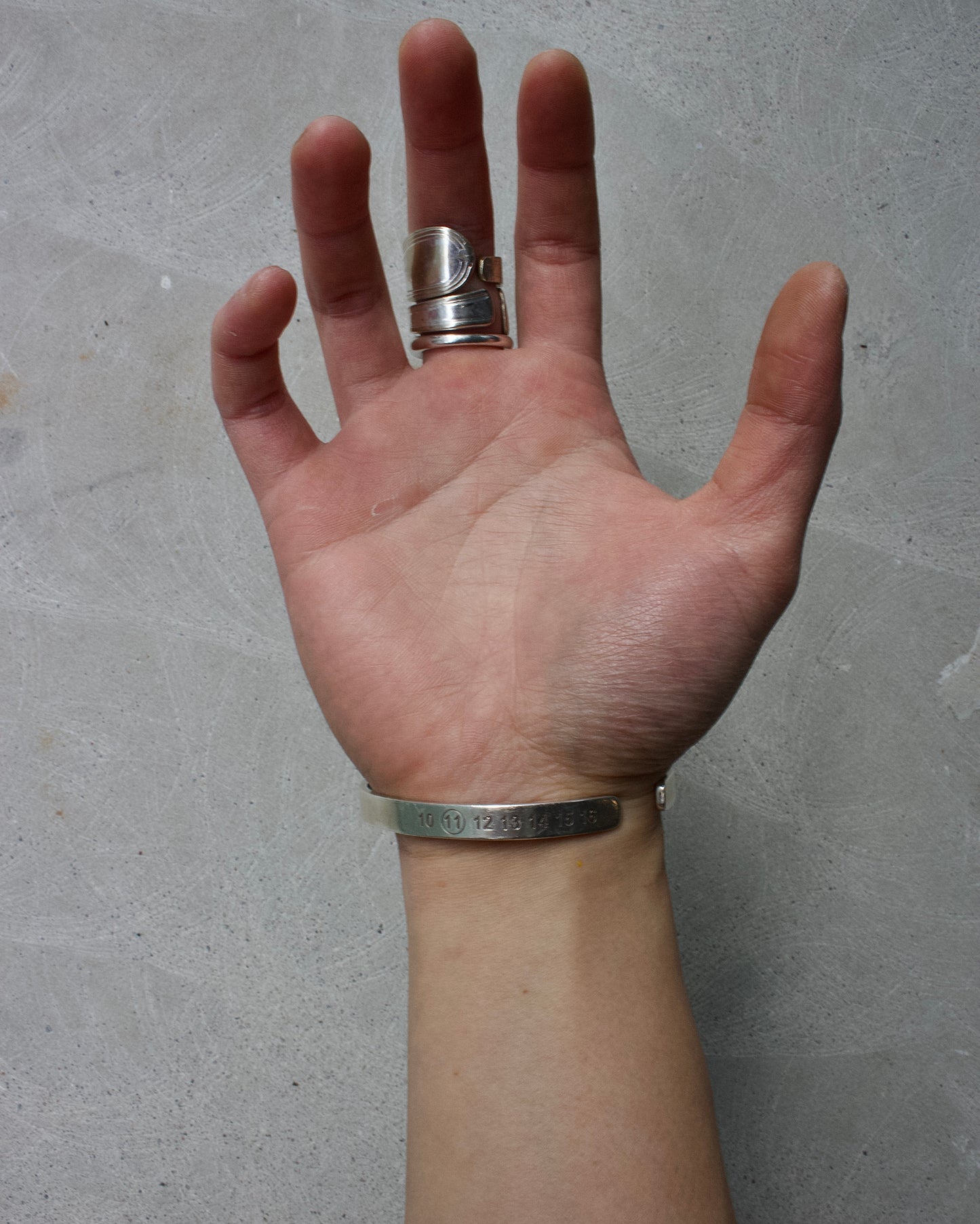 Maison Martin Margiela Silver Bangle