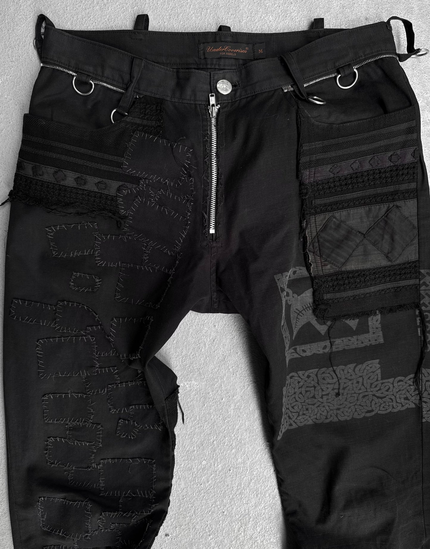 UNDERCOVER SS03 “SCAB” Reconstructed Patchwork Pants