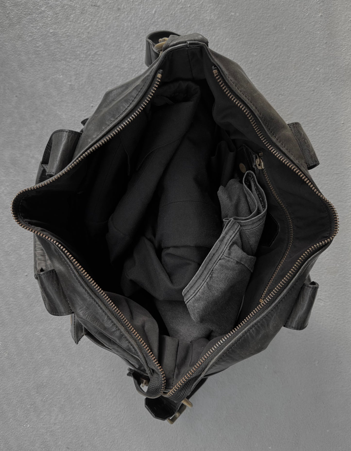cornelian taurus by daisuke iwanaga 'RECORD Special Order' Cow Leather Shoulder Bag