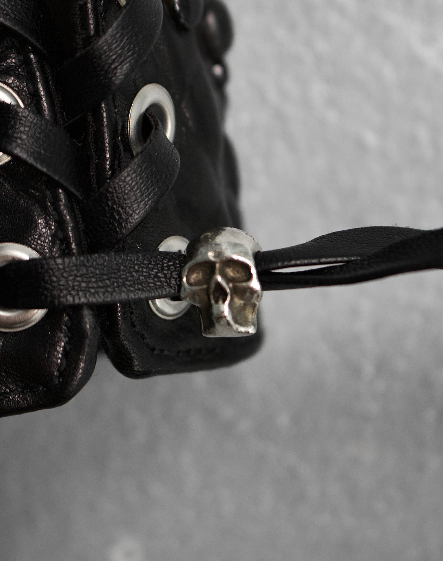 DEADORALIVE Studios Studded Leather Cuffs Bracelet