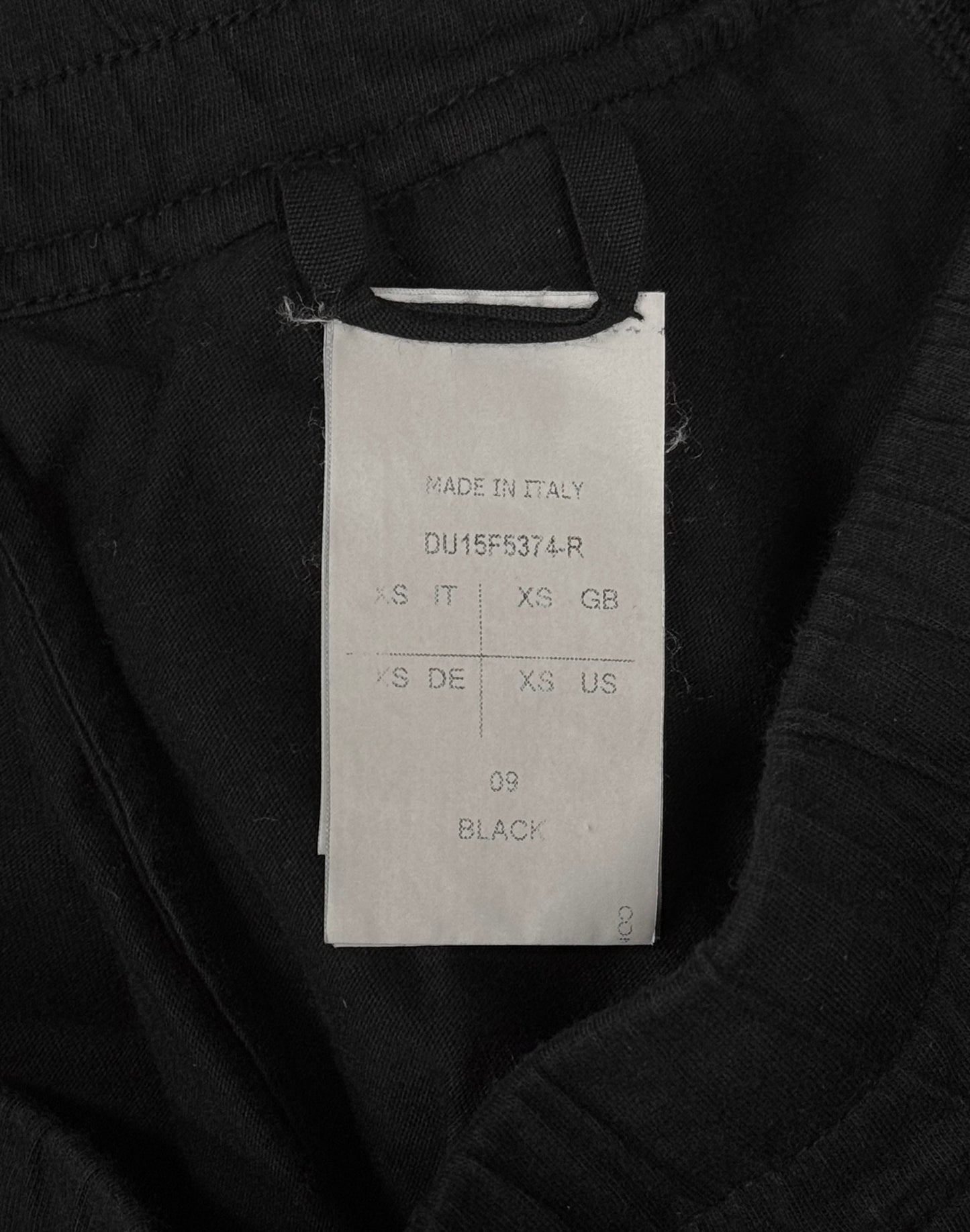 Rick Owens DRKSHDW AW15 "SPHINX" Drop-crotch Drawstring Prisoner Pants