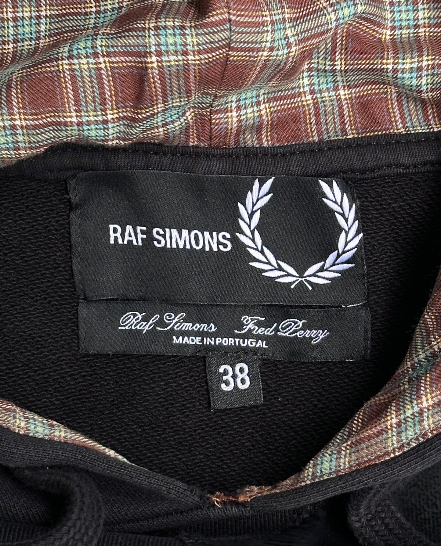 RAF SIMONS x Fred Perry SS20 Tape Hoodie
