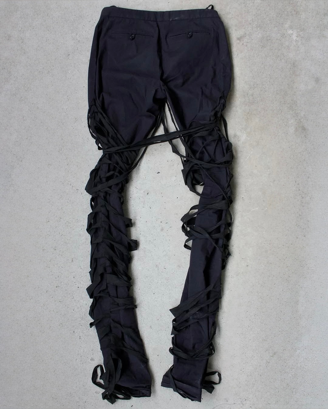 *SAMPLE* Helmut Lang SS04 ‘Mummy’ Strap Pants