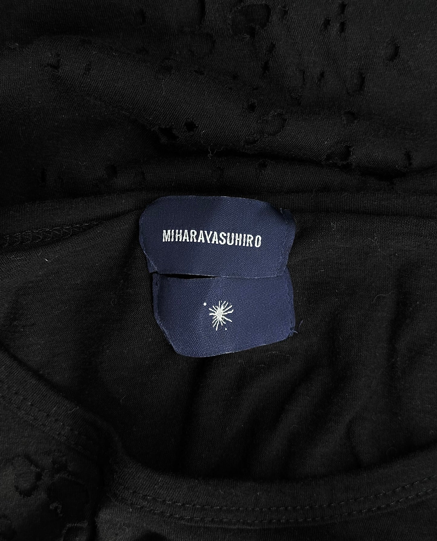 MiharaYasuhiro AW12 Distressed Double-Layer T-shirt