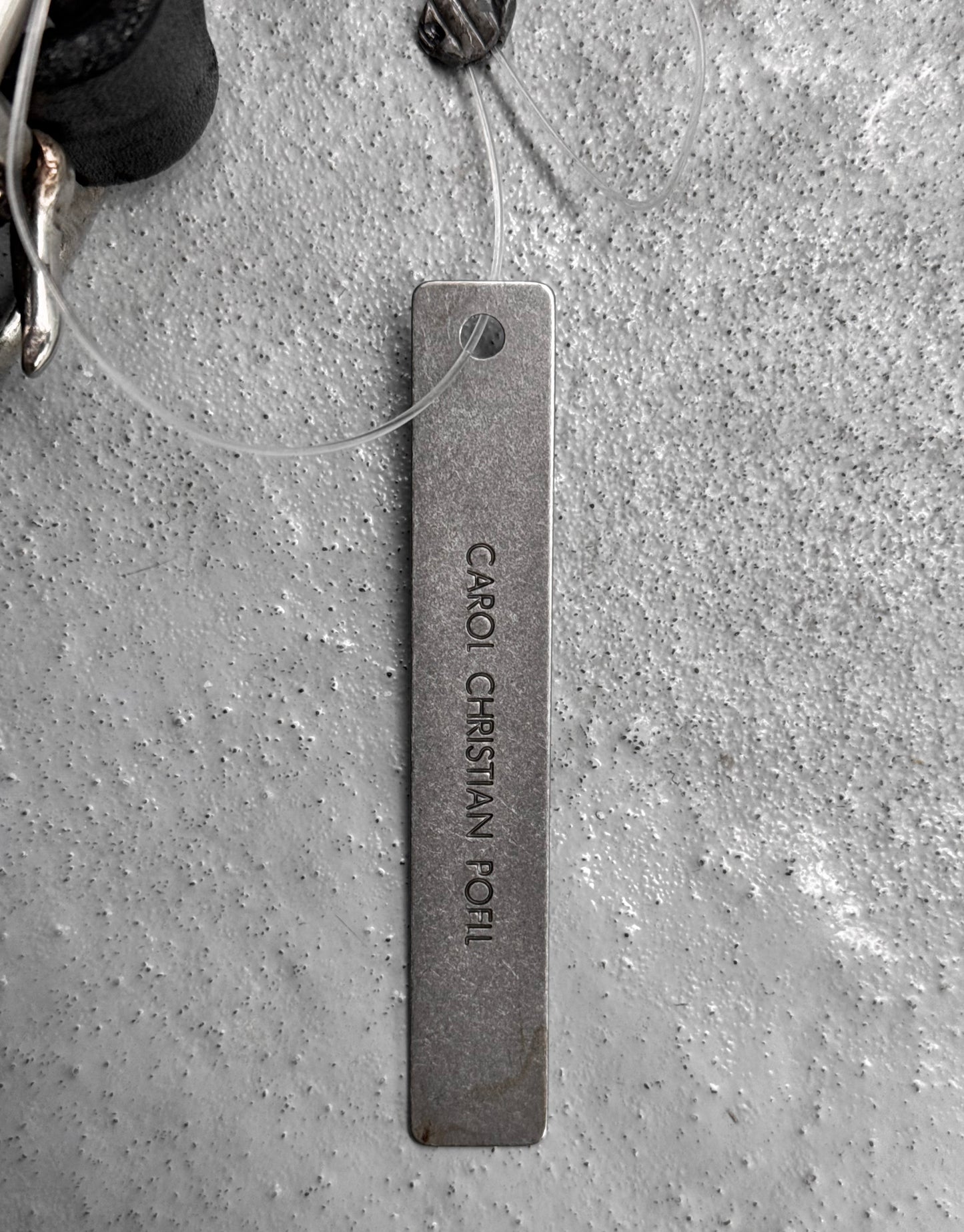 Carol Christian Poell ‘AM/2606 BELPIB-PCC/10’ Object-dyed Cow Leather Foldable Buckle Belt