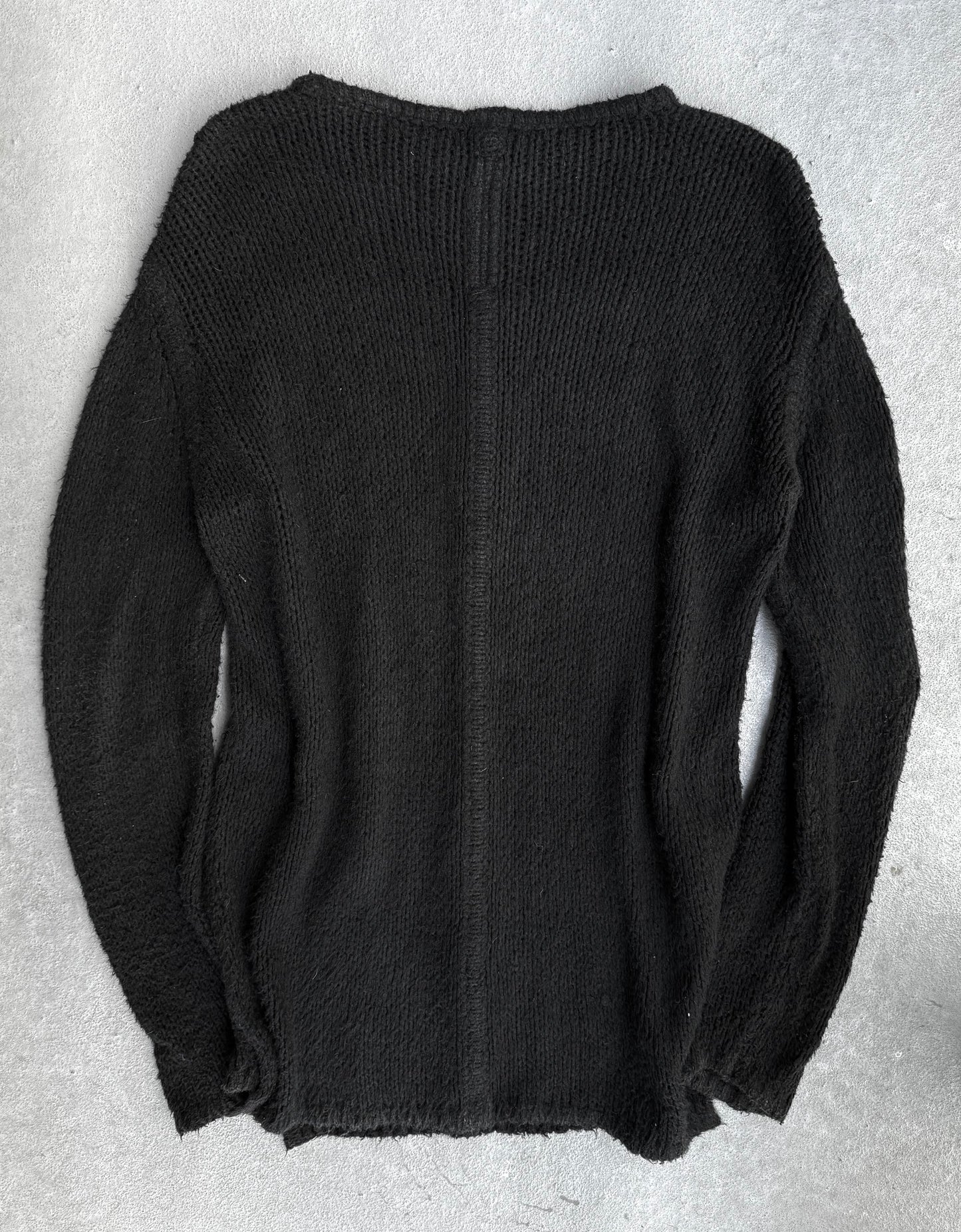 Rick Owens AW15 "SPHINX" Oversized Silk Knit Long-sleeves