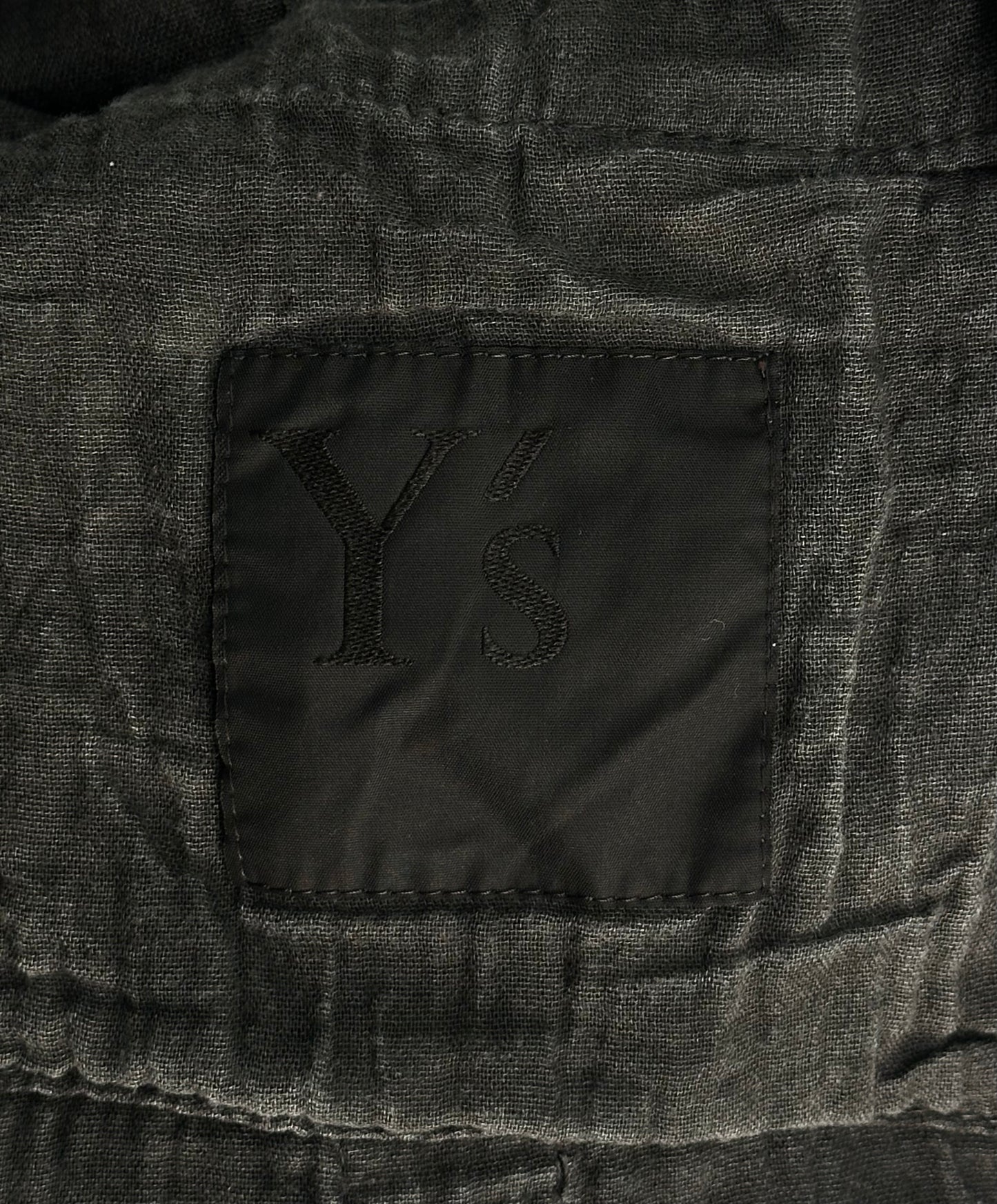 Y’s by Yohji Yamamoto SS07 Garment-Dyed Military Shirt