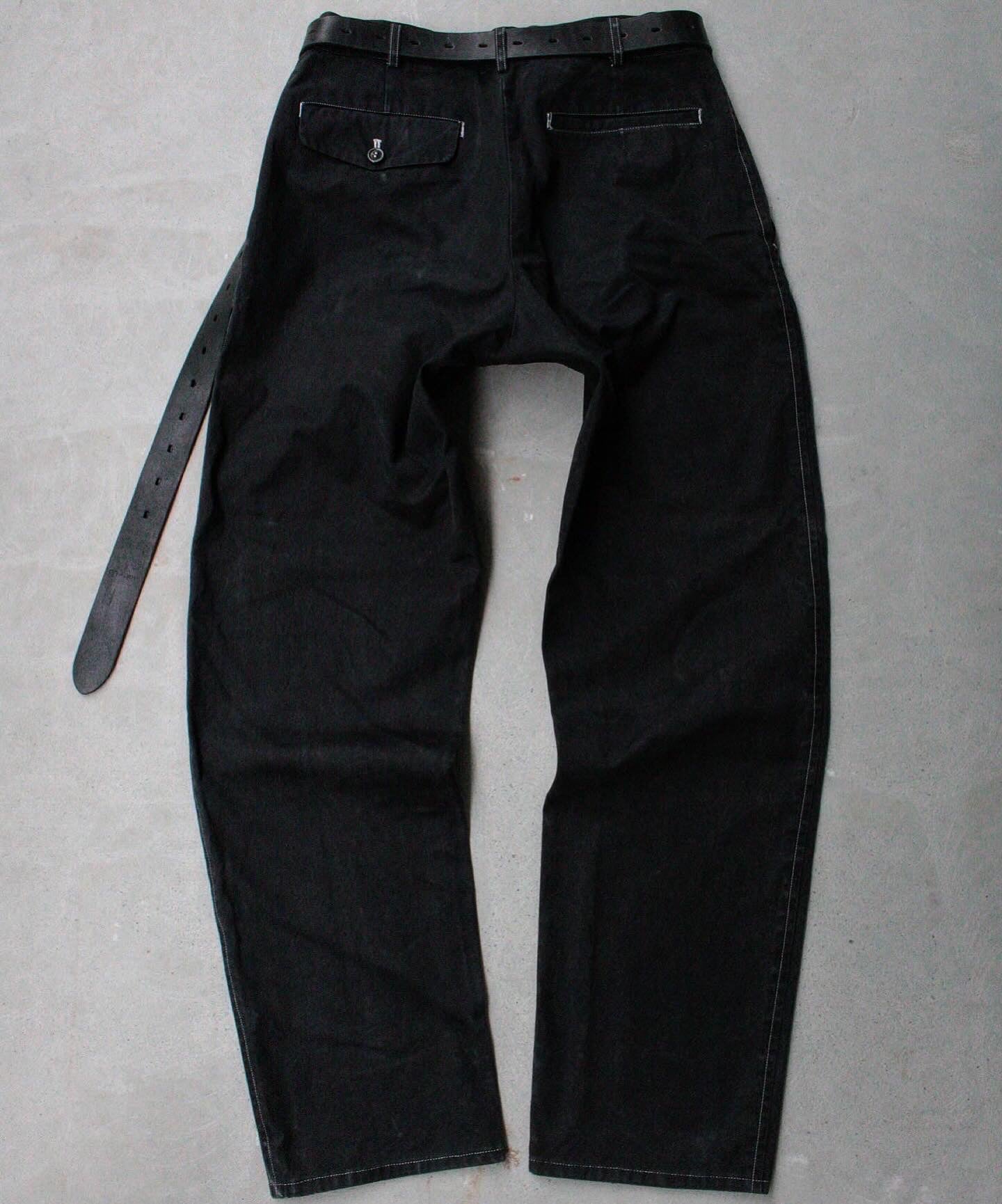 COMME des GARÇONS HOMME AW99 Moleskin Cotton Work Pants