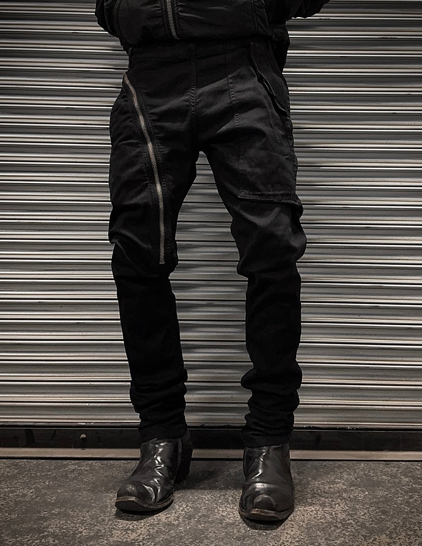 Rick Owens DRKSHDW AW14 "MOODY" Aircut Skinny Denim