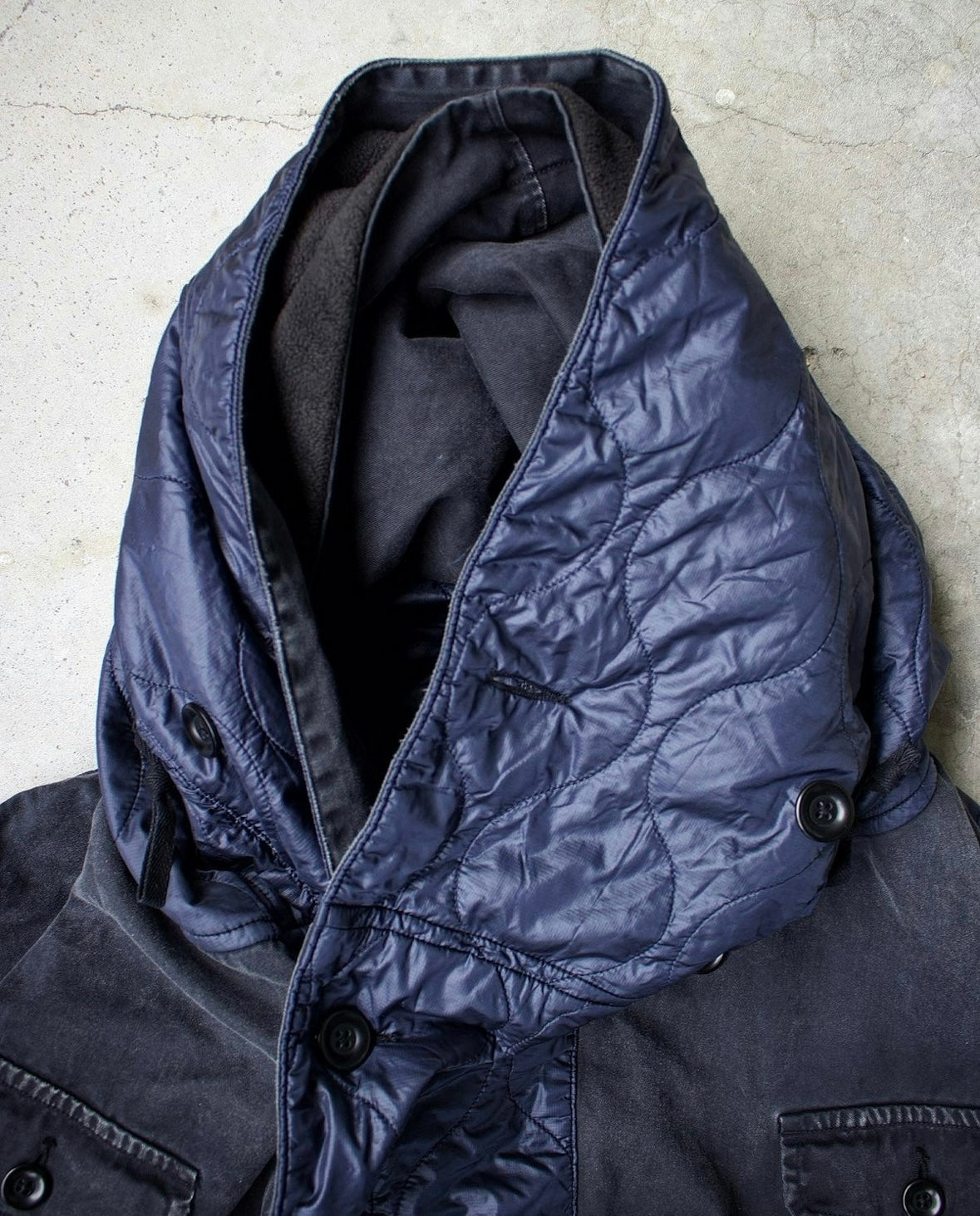 KAPITAL AW19 Reconstructed “Pom Pom” Multi-pocket Ring Coat