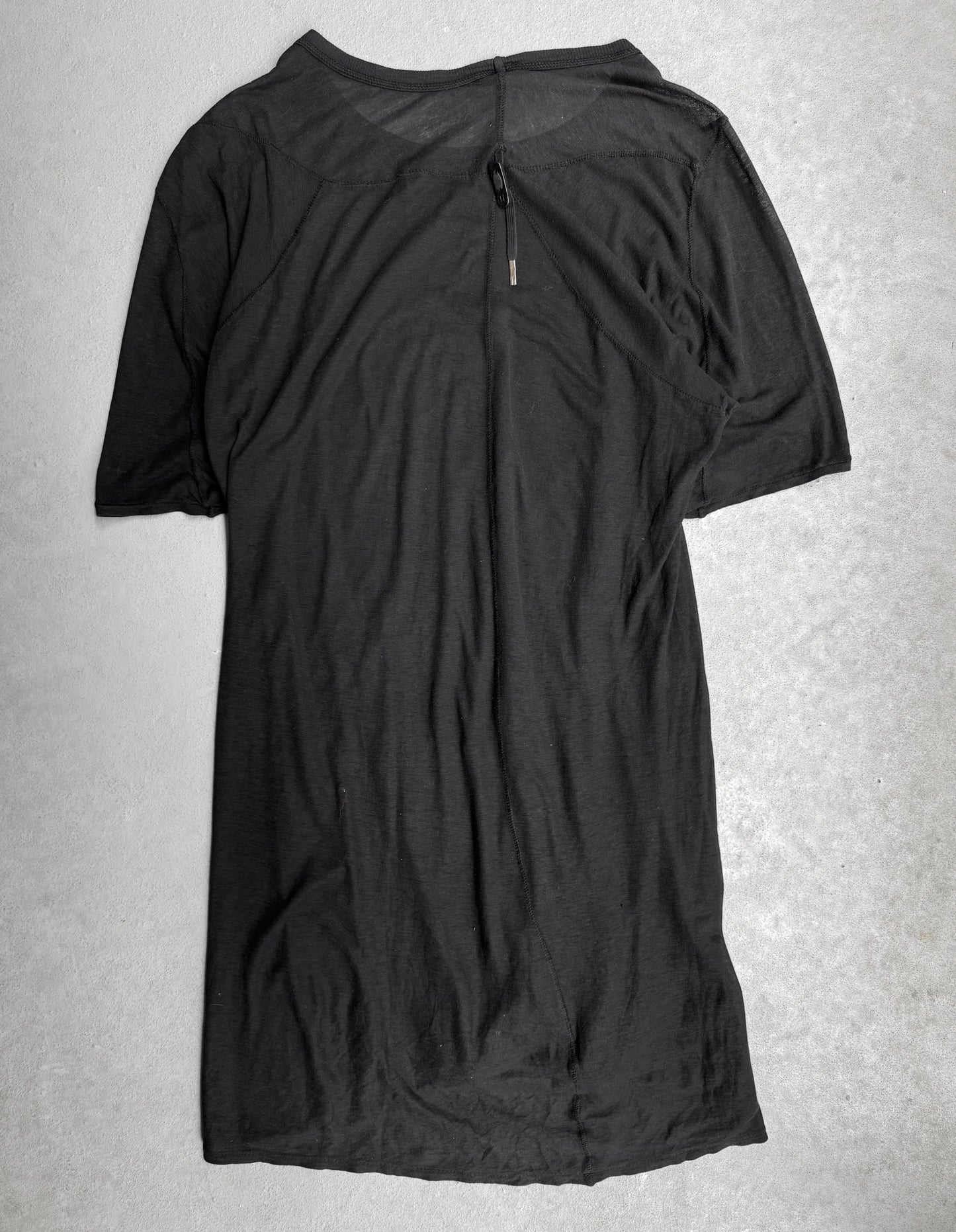 Boris Bidjan Saberi SS15 ‘TS4-F022’ Object-dyed Asymmetrical T-shirt