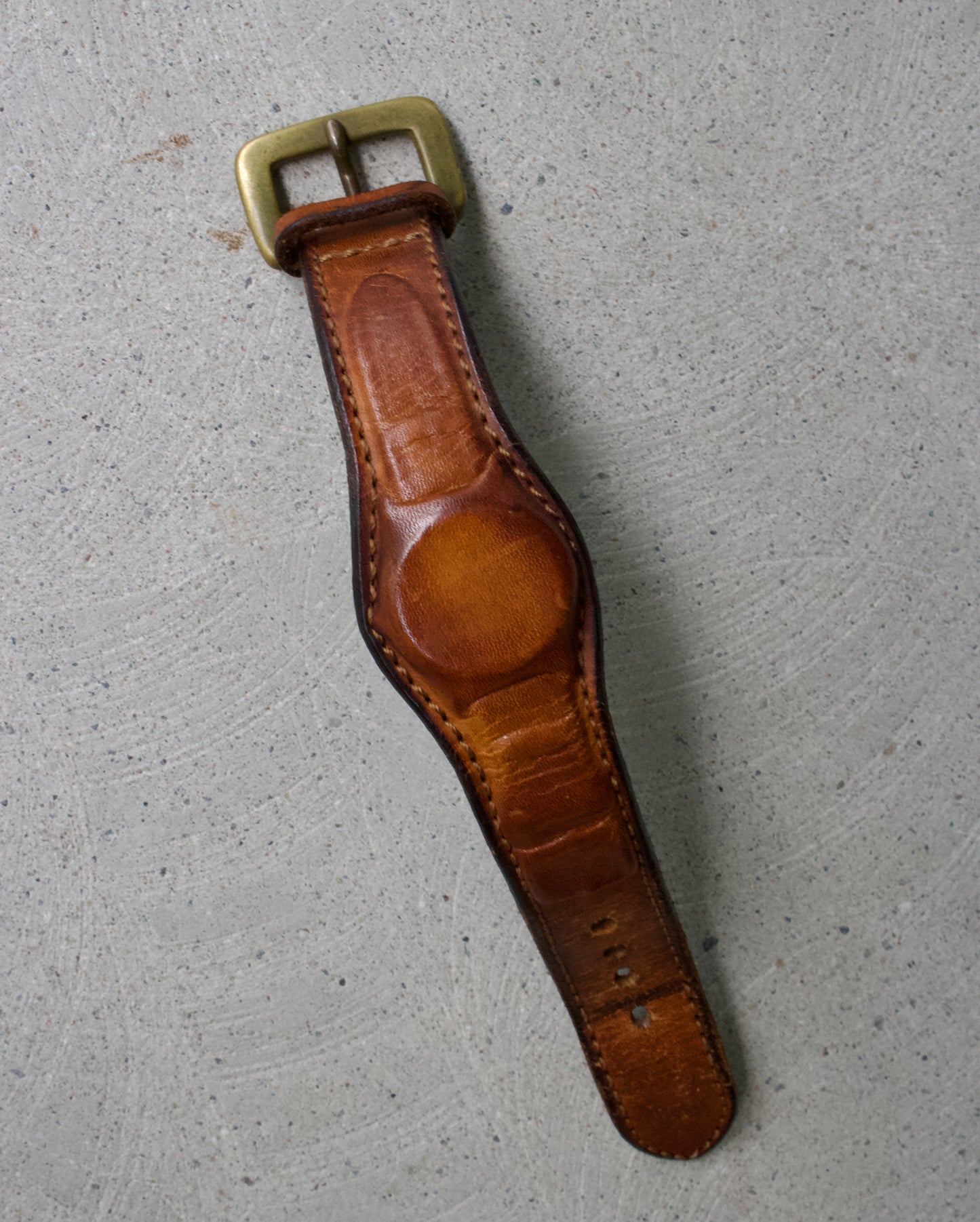 Mihara Yasuhiro Early 00s “Invisible 2” Cowhide Leather Bracelet