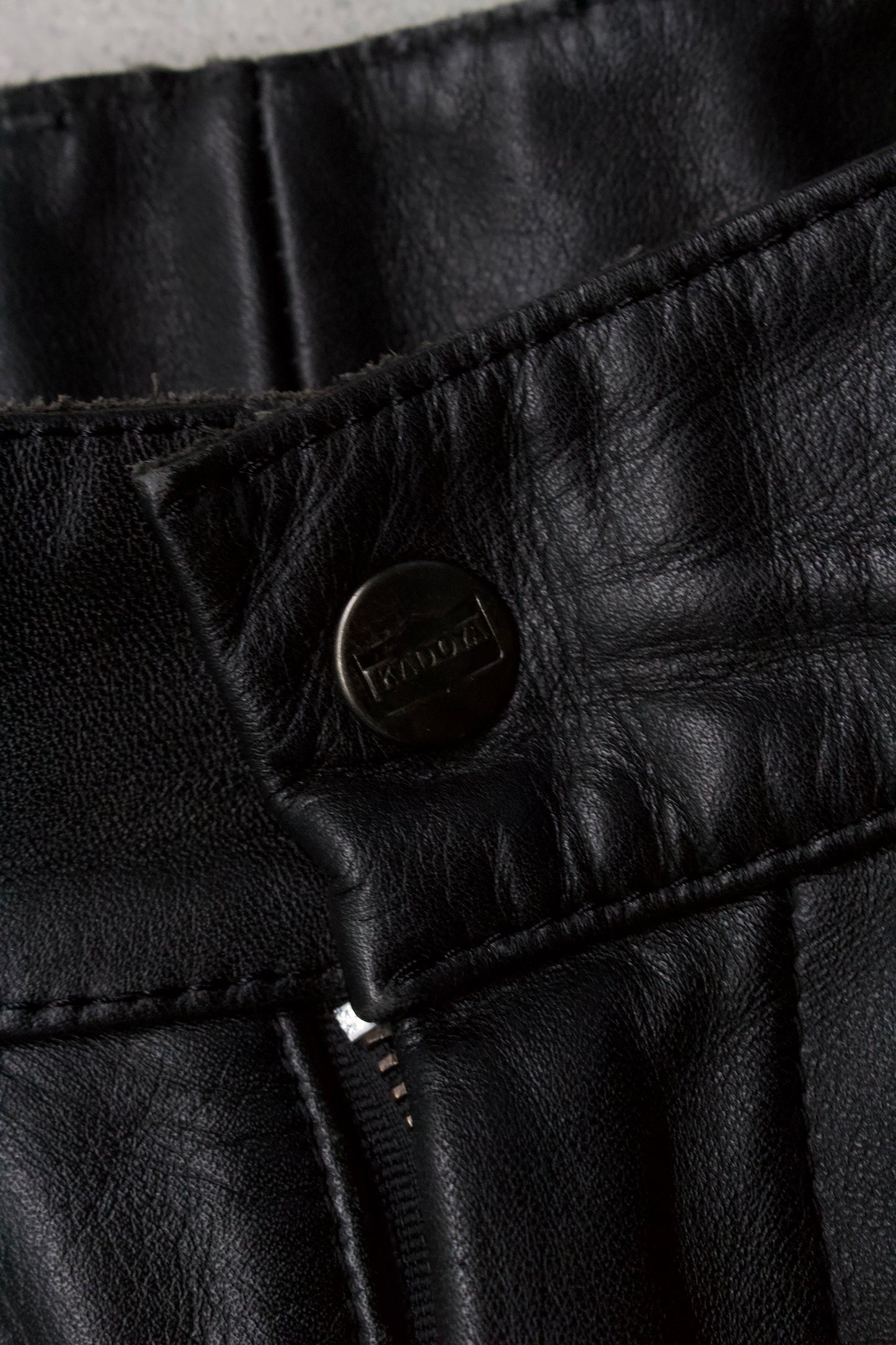 KADOYA Head Factory Vintage 90s Raw Bootcut Motorcycle Pants