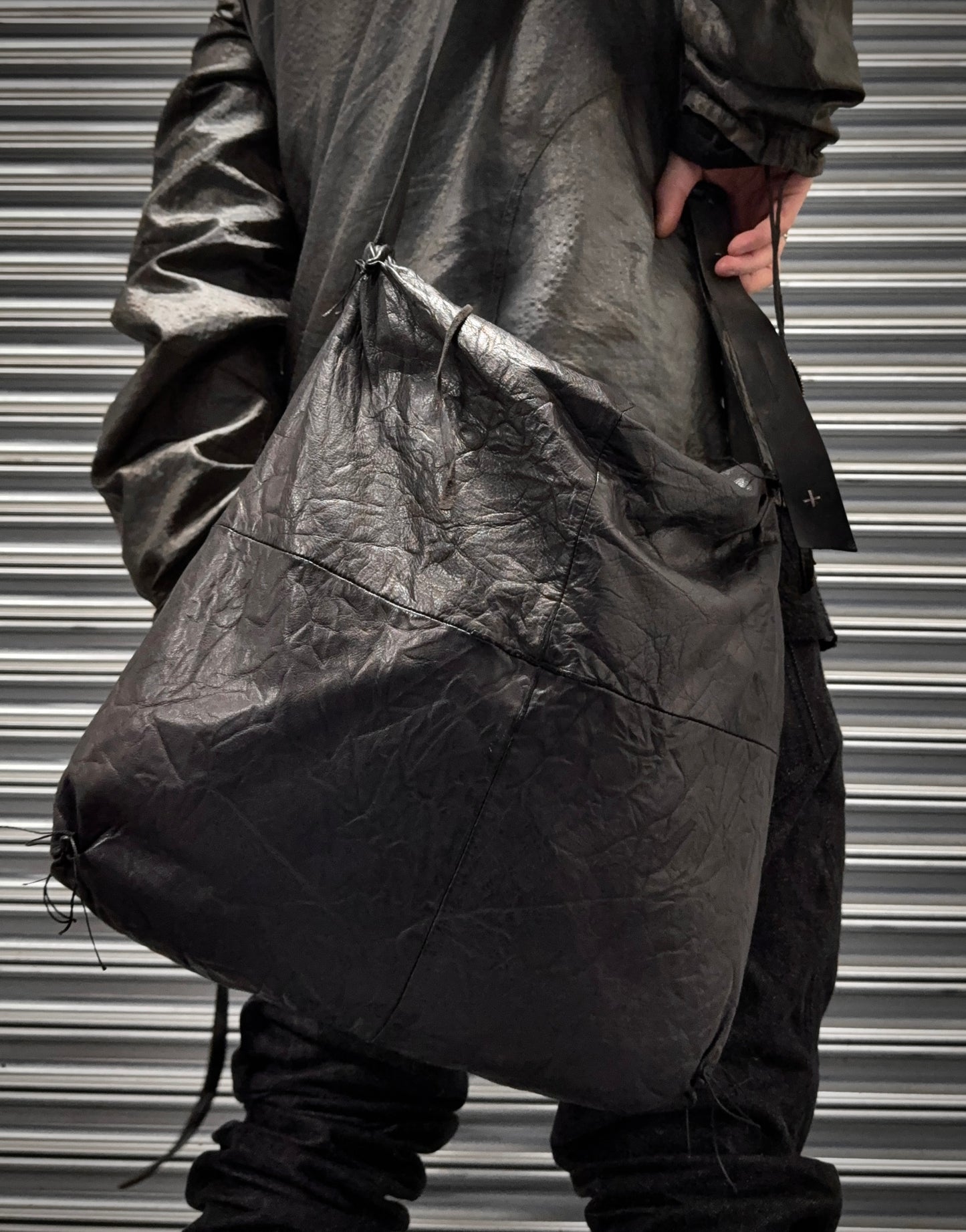 m.a+ by Maurizio Amadei 'BQ52' SY 1.0 Medium Square Messenger Bag