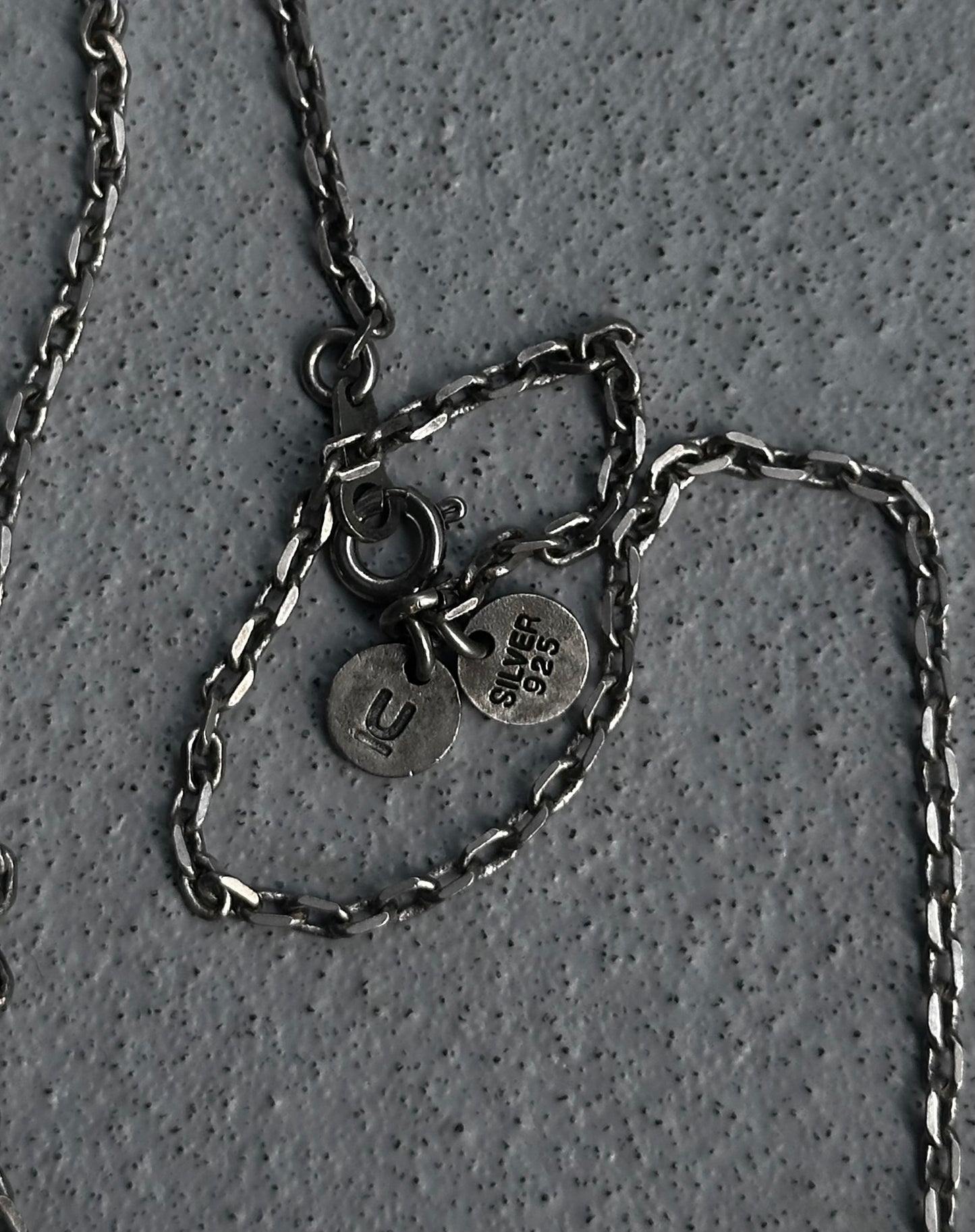 UNDERCOVER AW02 “Witches Cell Division” .925 Silver Multi-Cross Pendants Necklace