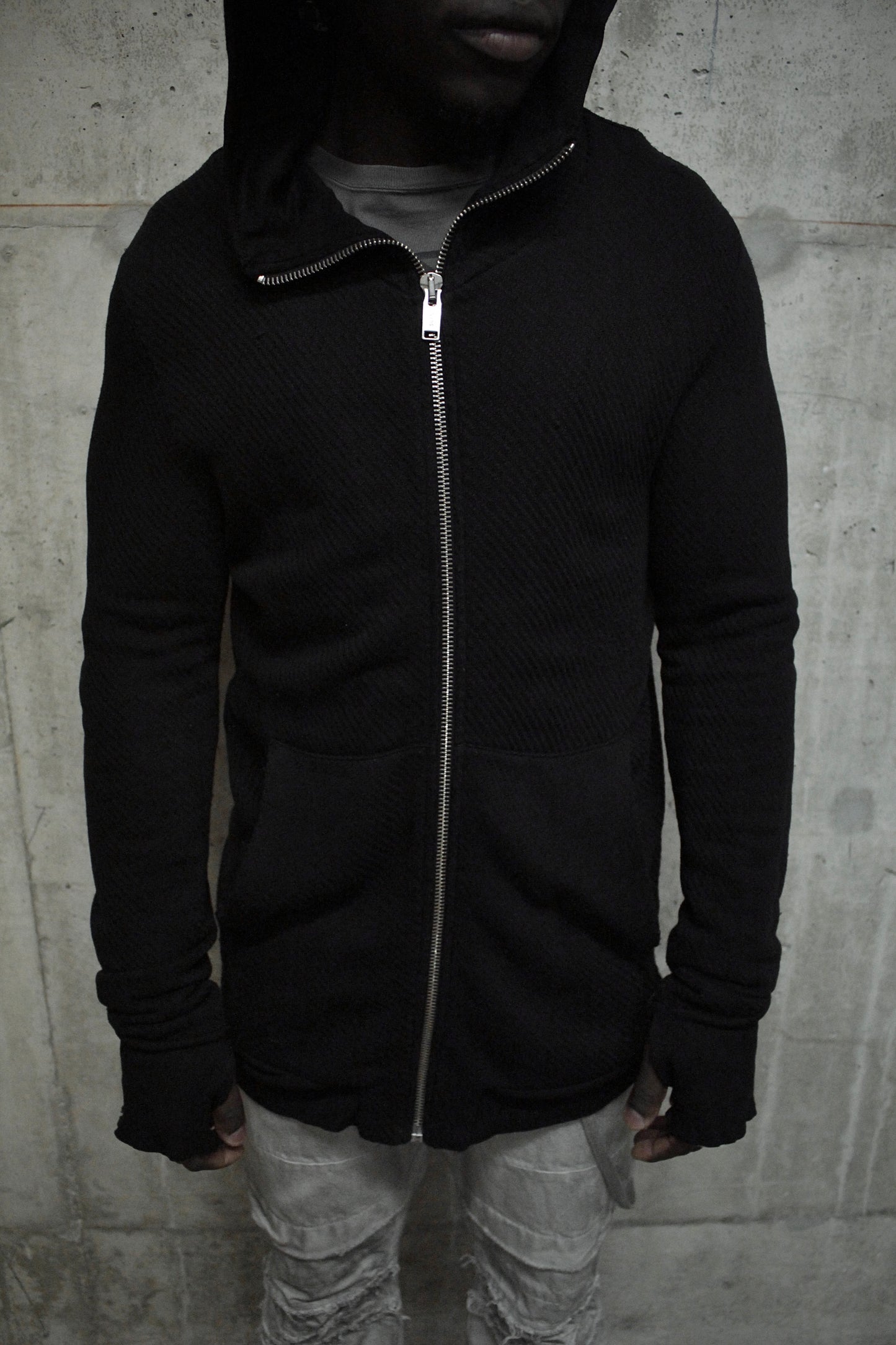 SILENT by DAMIR DOMA 2010s 'Chamsia' Light Zip Hoodie