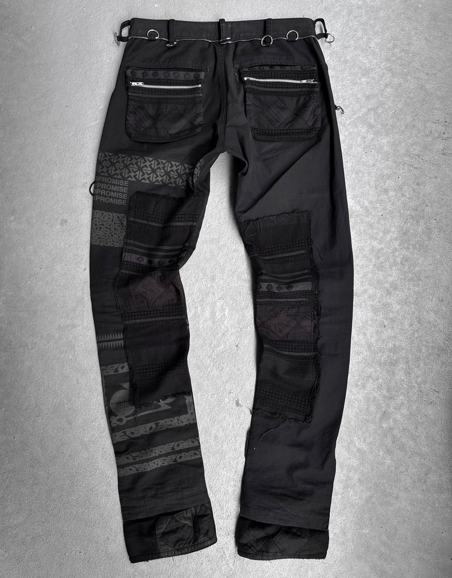 UNDERCOVER SS03 “SCAB” Reconstructed Patchwork Pants