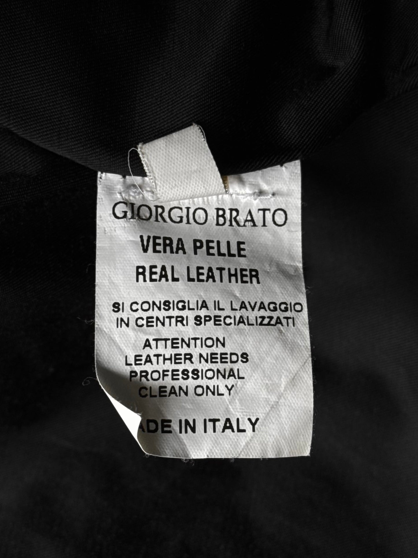 Giorgio Brato Early 00s Sheep Fur Long Coat