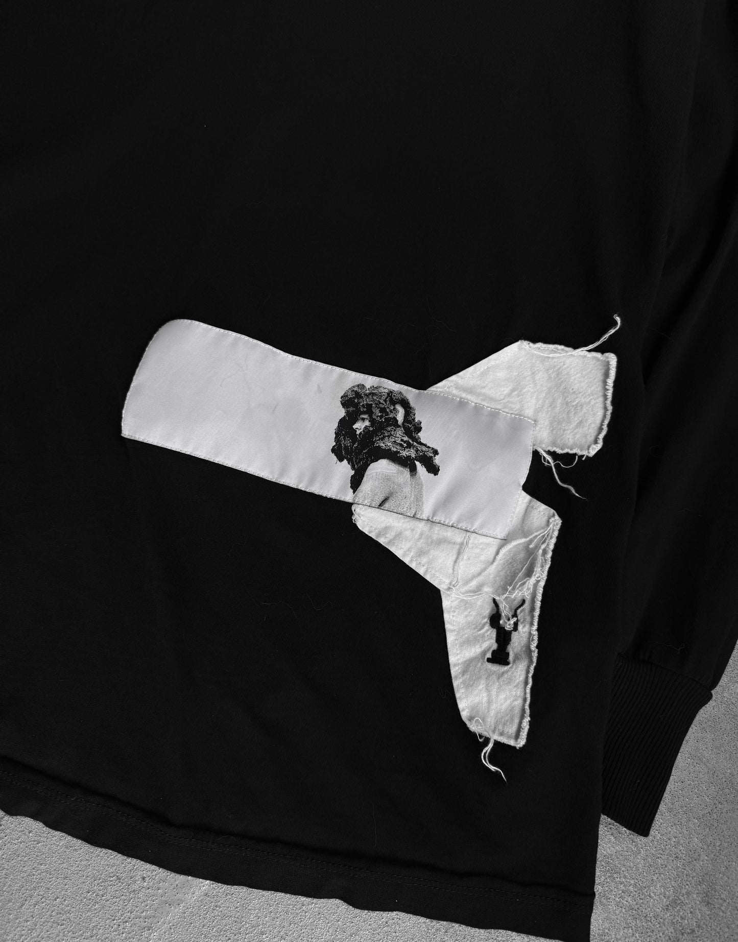 Rick Owens DRKSHDW SS17 “WALRUS” Patchwork Level Long-sleeves