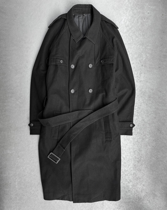 DIOR HOMME by Kris Van Assche AW08 Wool Double-breasted Trench Coat