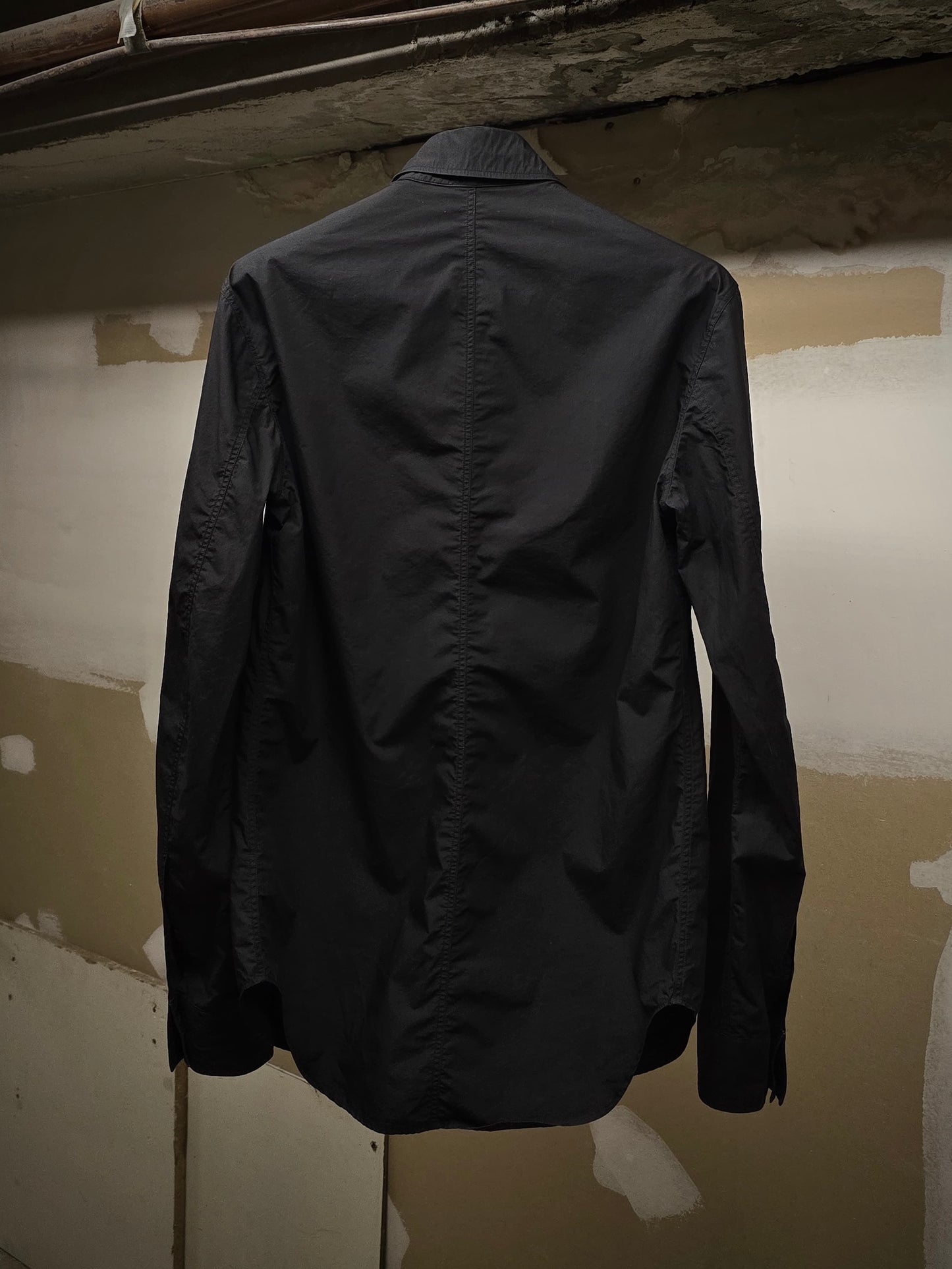 DEEPTI Collection °014-015 'S-013 TYPE-99' Open Collar Shirt detail | DRIEW GARMENTS