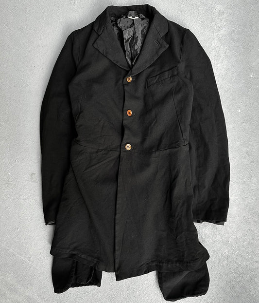 COMME des GARÇONS SS10 Black Shrunken Coat