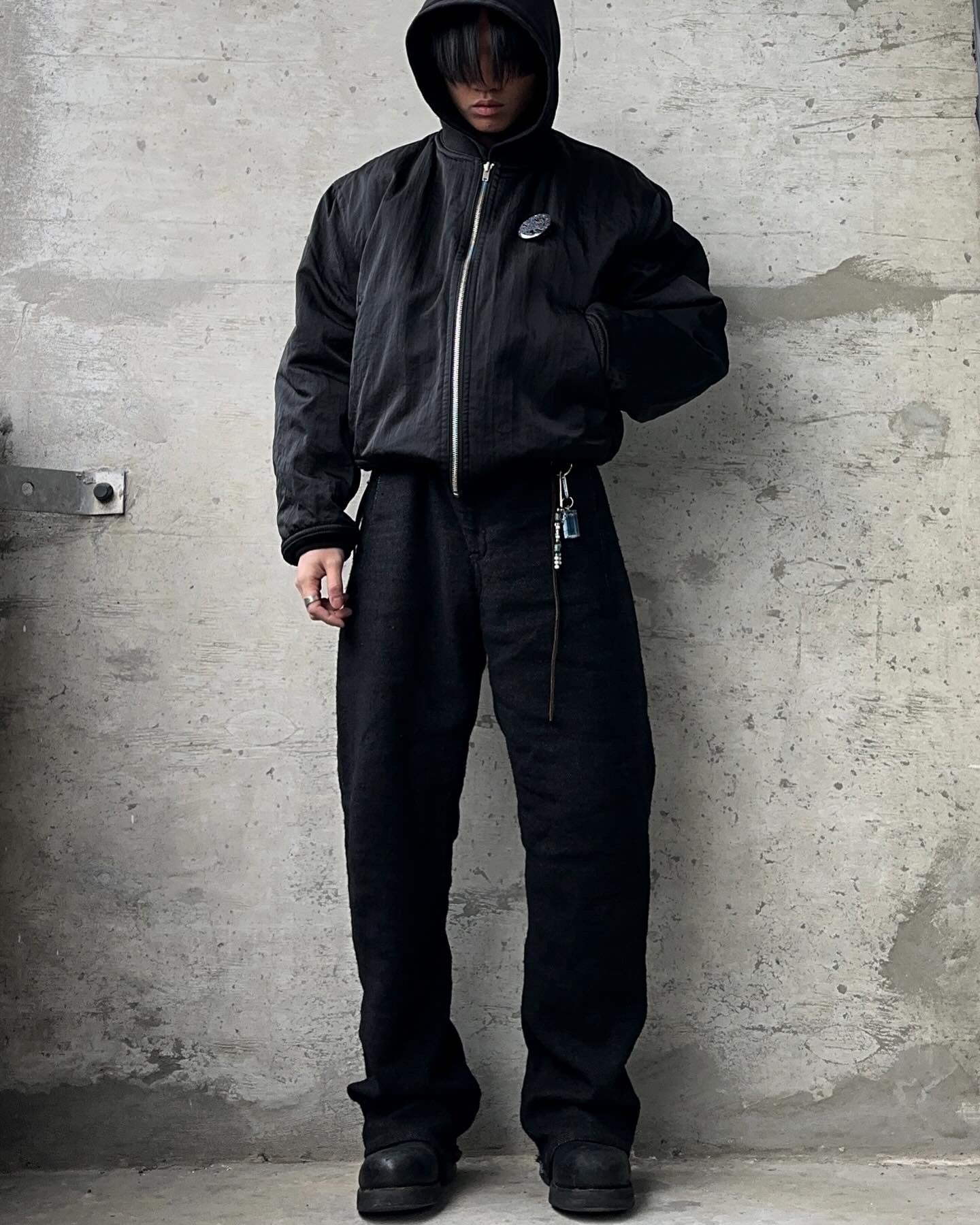 Tokio Kumagai AW83-84 Vintage Reversible Staff Logo Bomber