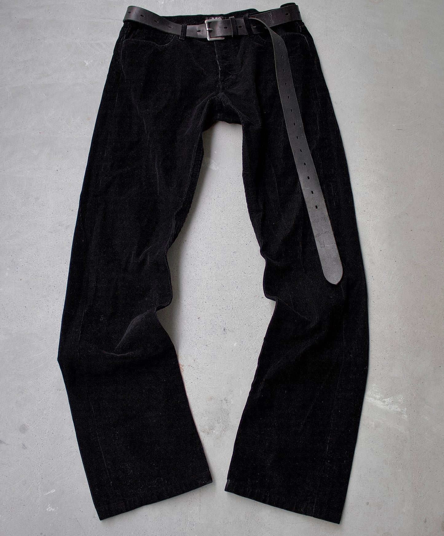 A.P.C Early 00s Velour Corduroy Bootcut Pants
