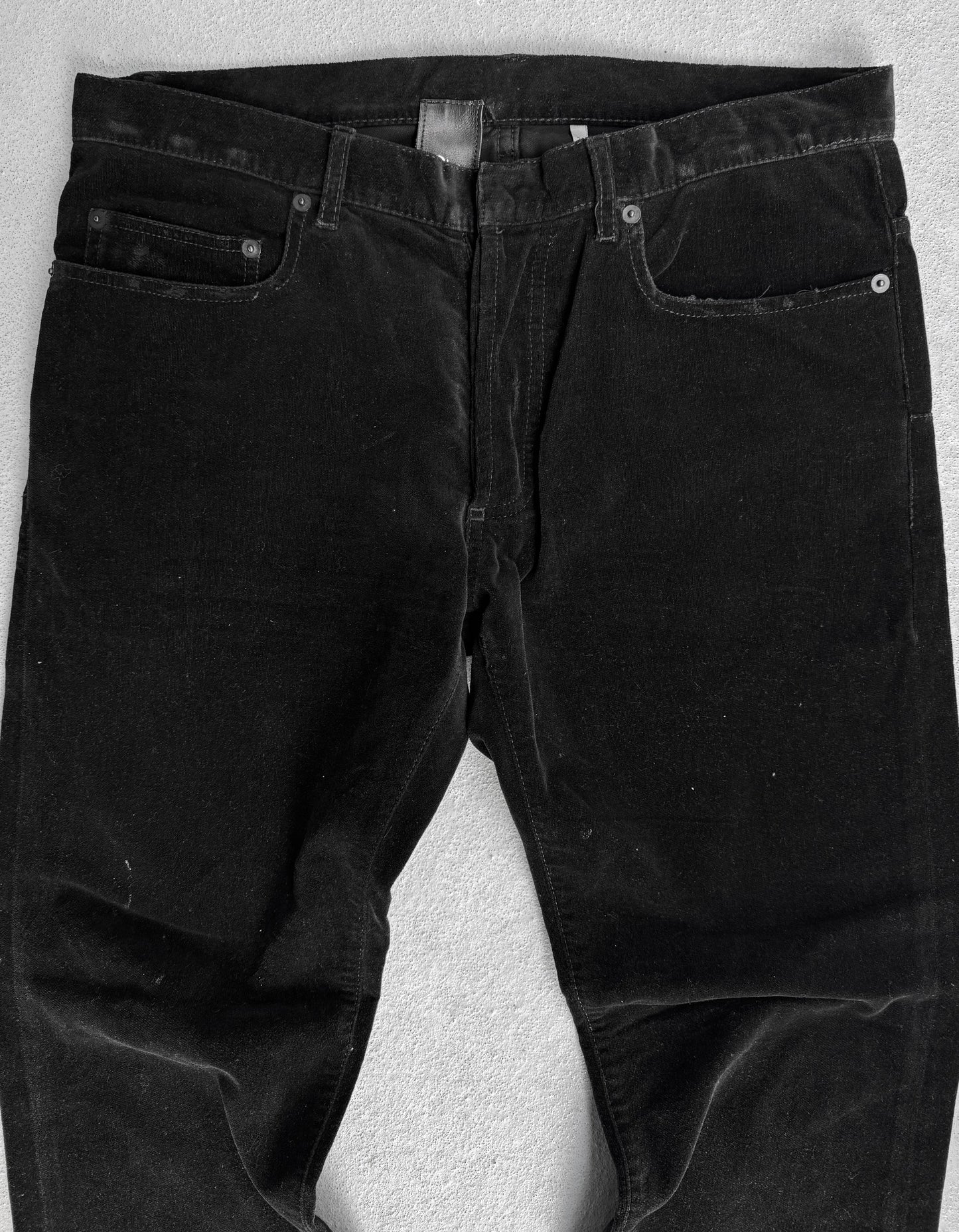 DIOR HOMME AW05 “In the Morning” Velvet Flare Bootcut Pants