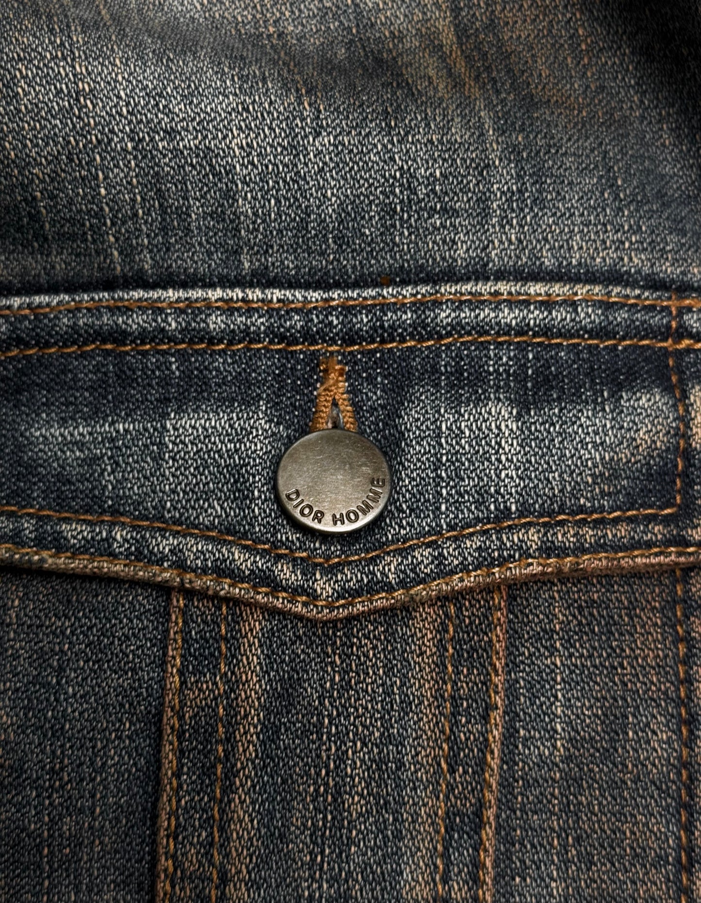 DIOR HOMME by Hedi Slimane AW05 "In The Morning" M-65 Field Denim Jacket