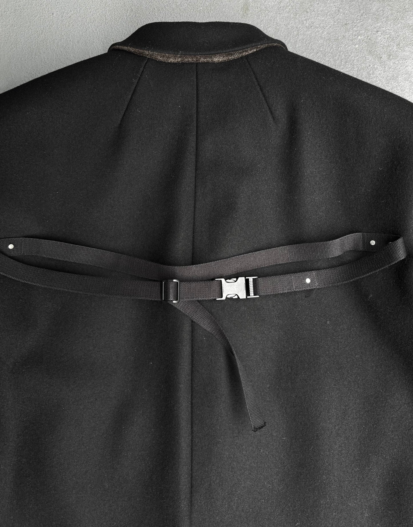 Rick Owens AW22 “STROBE” Heavy Wool ‘Jumbo Tatlin’ Coat