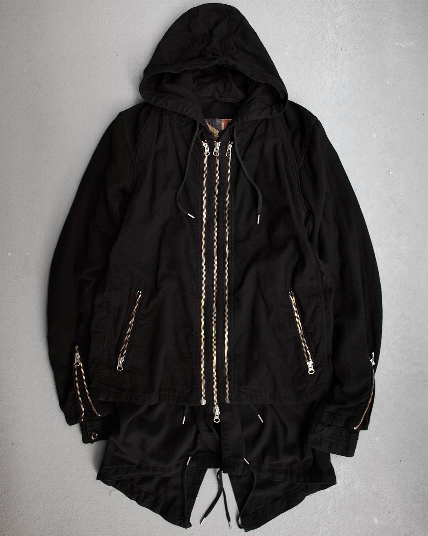 P.P.F.M Early 00s 2-in-1 Layered Military Parka