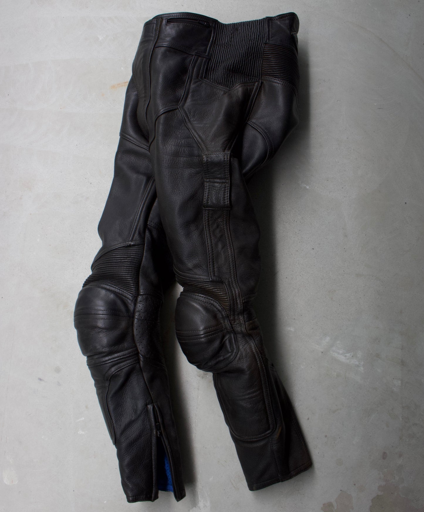 KADOYA K’s Leather Early 00s Cowhide Padded Motorcycle Pants