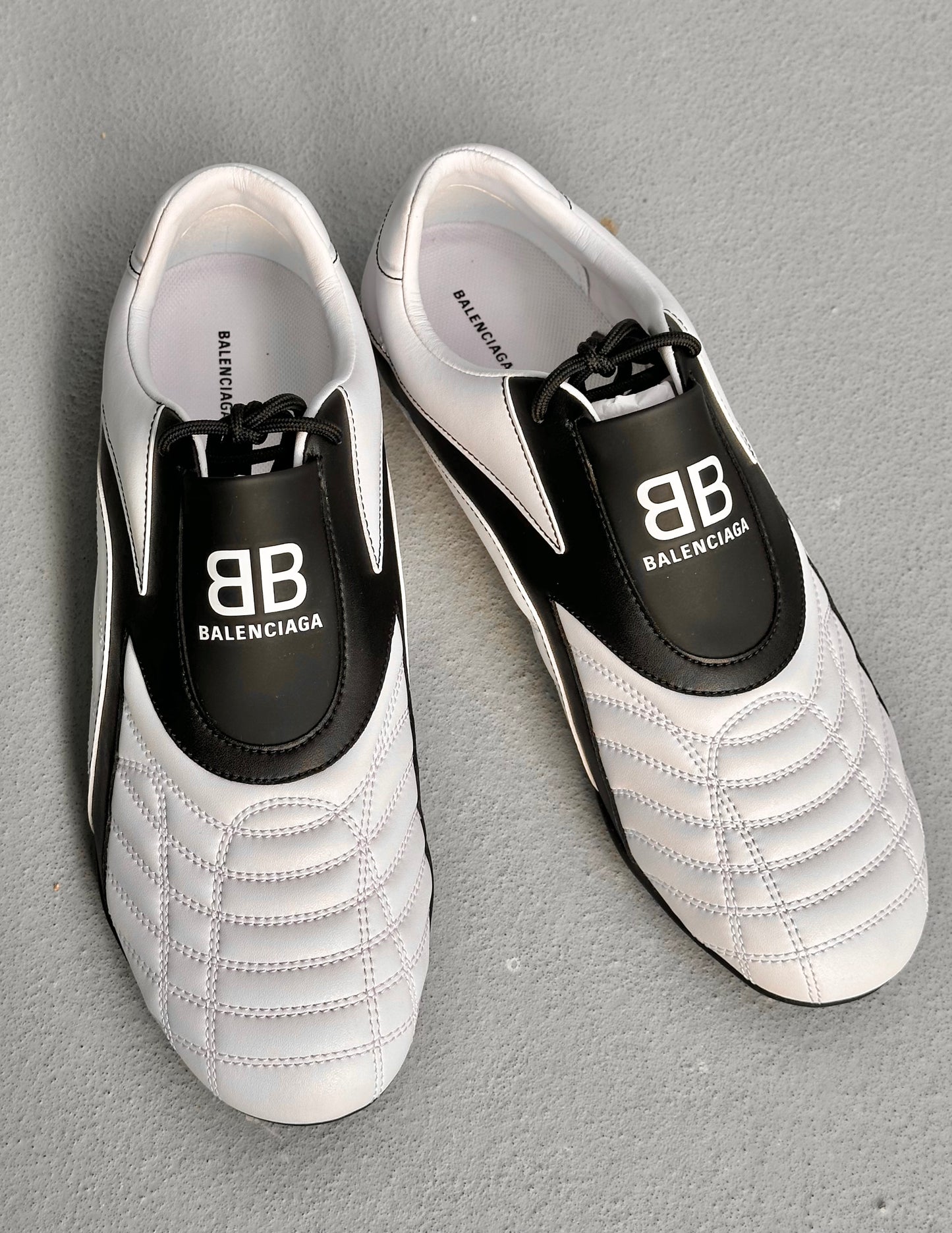 BALENCIAGA AW20 “Zen” Leather Sneakers