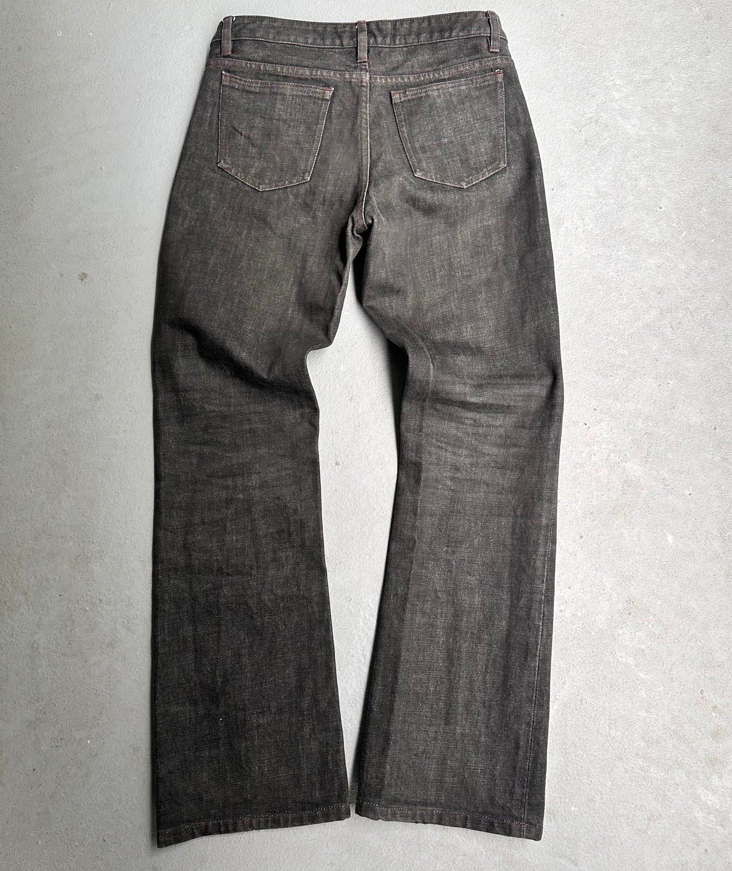 RipVanWinkle Early 00s Grey Bootcut Denim