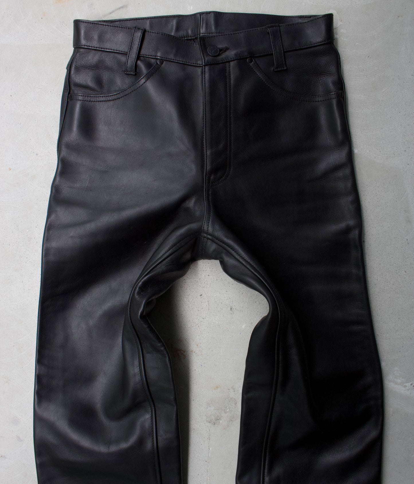 KADOYA K’s Leather 00s Bootcut Leather Motorcycle Pants