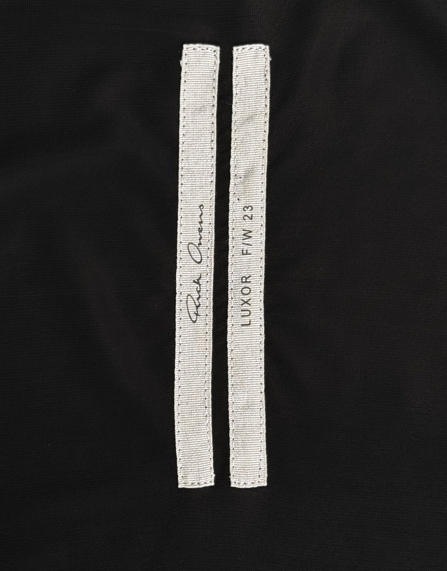 Rick Owens AW23 “LUXOR” Oversized Cupro Tank Top