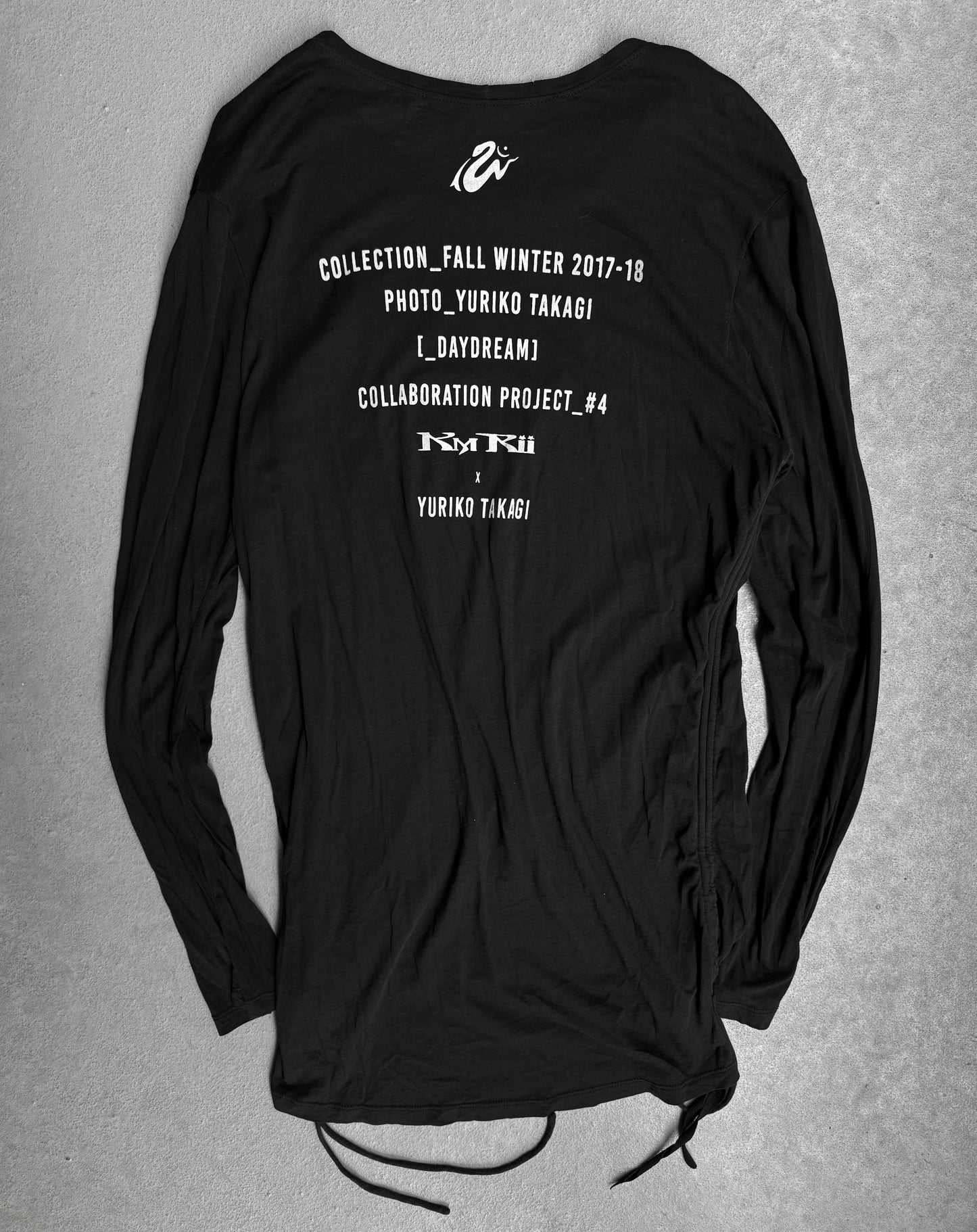 KMRii x Yuriko Takagi AW17-18 "_DAYDREAM" Graphic Long Sleeve T-Shirt