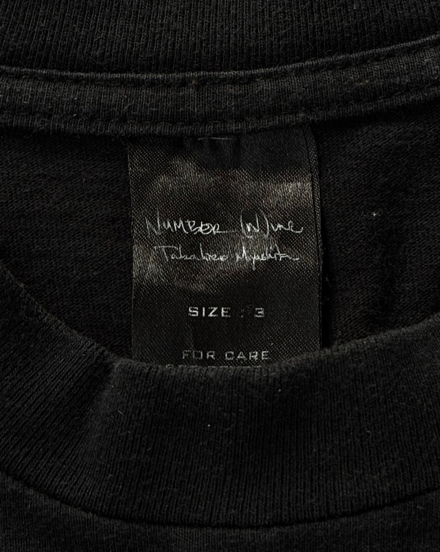 Number (N)ine SS05 ‘Skull Cemetery’ Graphic T-shirt
