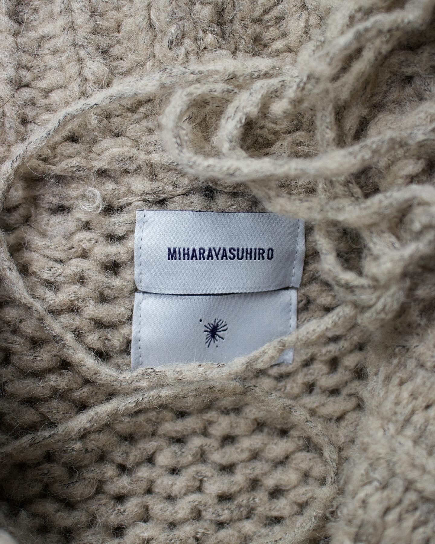 MiharaYasuhiro AW10 Distressed Wool-Knit Long Coat
