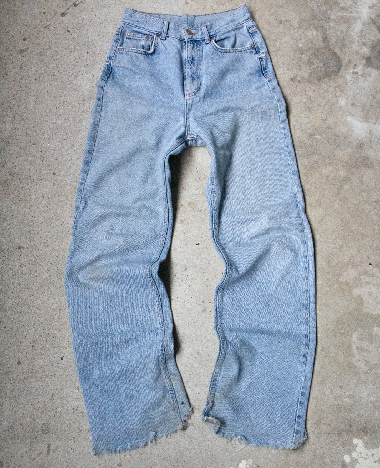 Vintage 2000s Pull & Bear Heel Bites Bootcut Denim