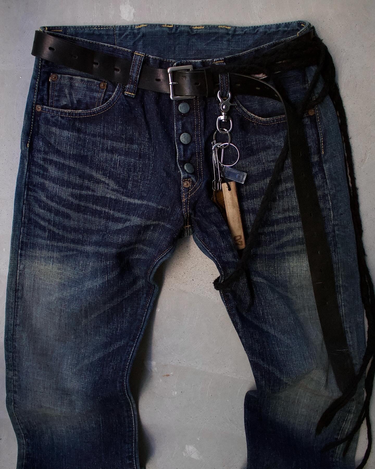 MiharaYasuhiro x SUGAR CANE Early 00s Flare Selvedge Denim