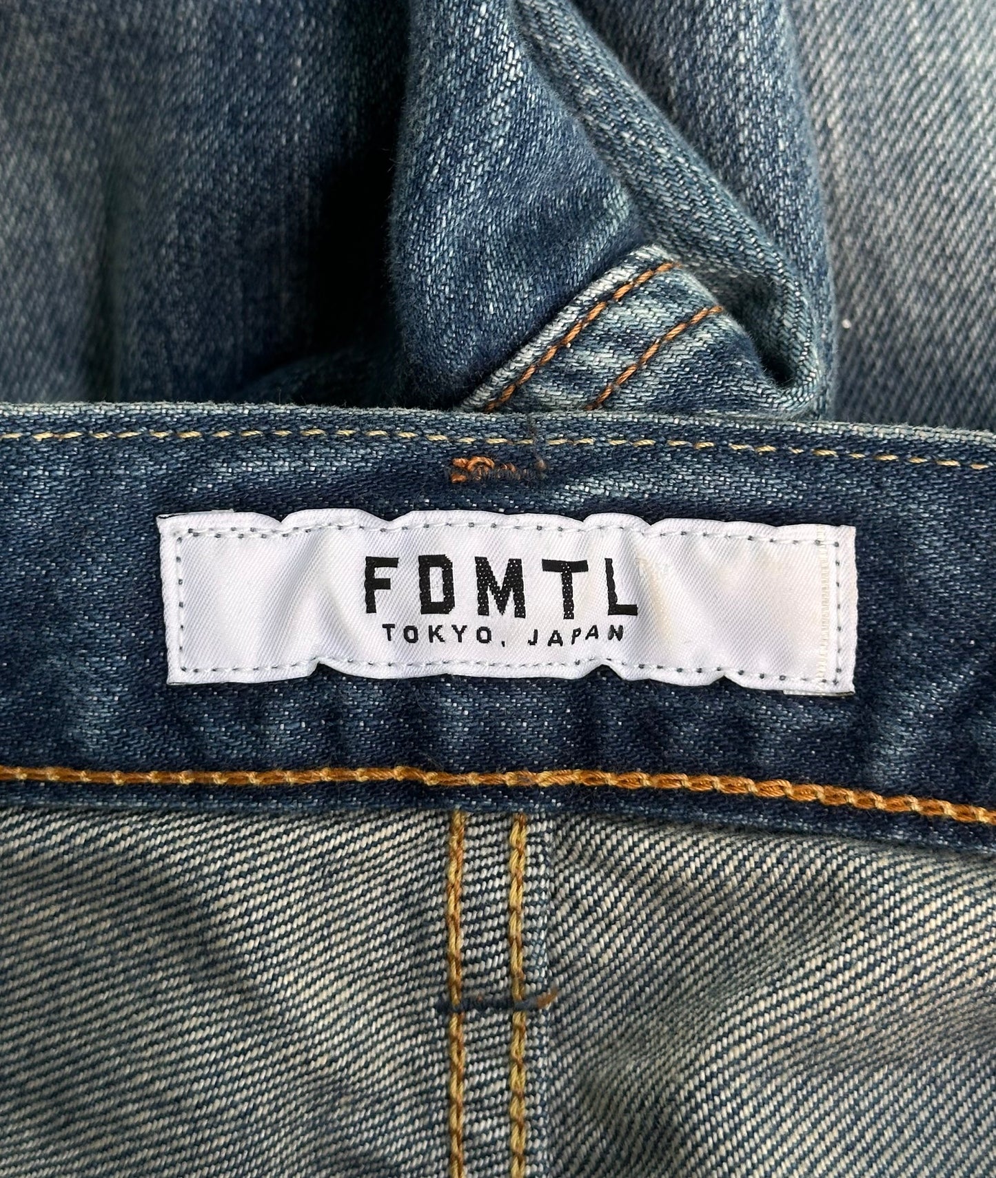 FDMTL Japan Multi-patchwork Bootcut Denim