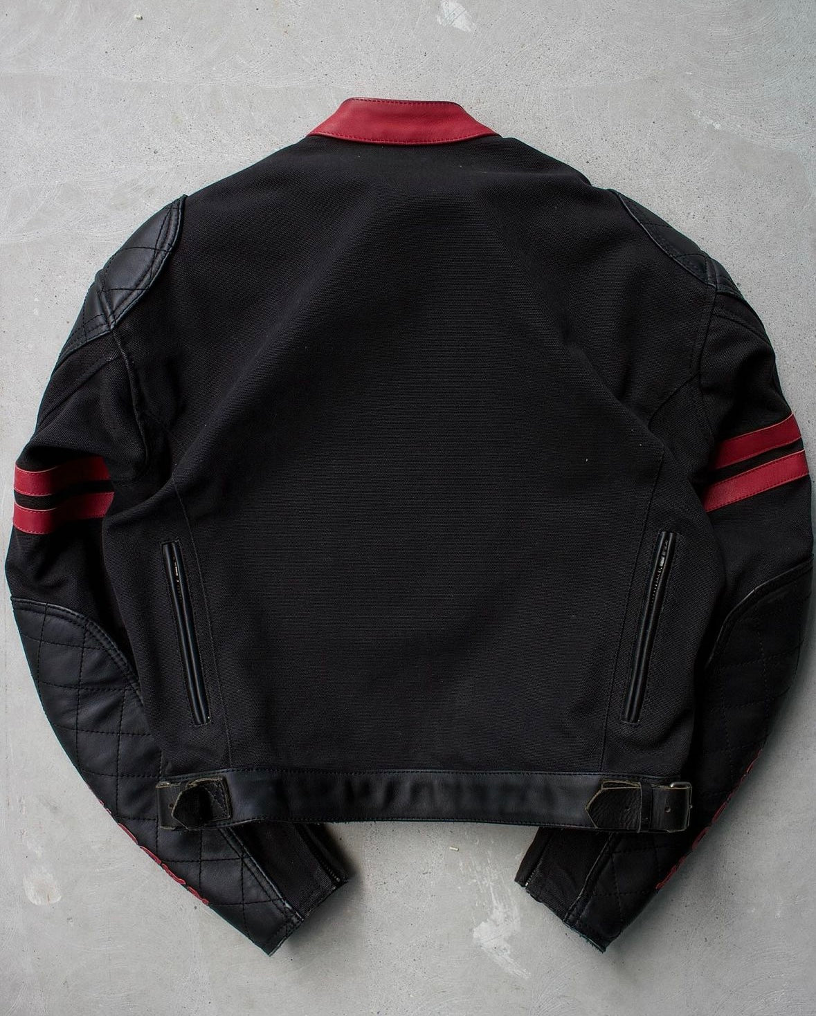 KADOYA K’s Leather Early 00s Cowhide Leather Padded Motorcycle Racing Jacket